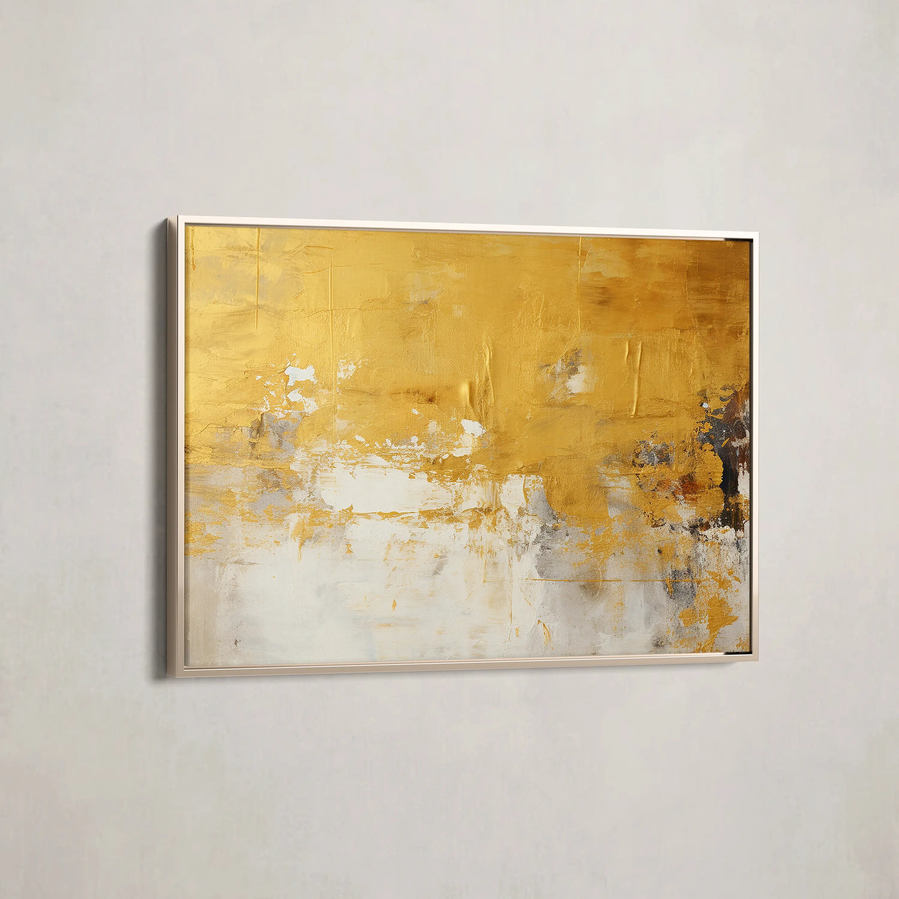 Abstract Canvas Wall Art WAD060-A 90 x 60 cm / Stretched on hidden frame