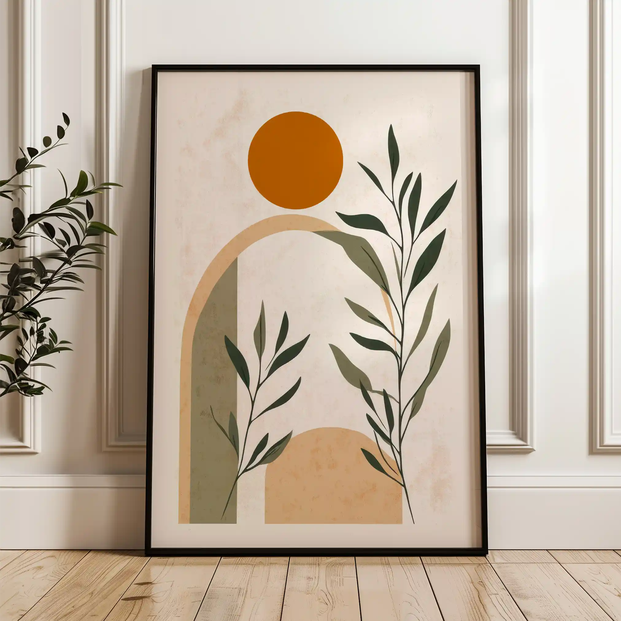 Boho 060 Canvas Art 90 x 60 cm / Stretched on hidden frame