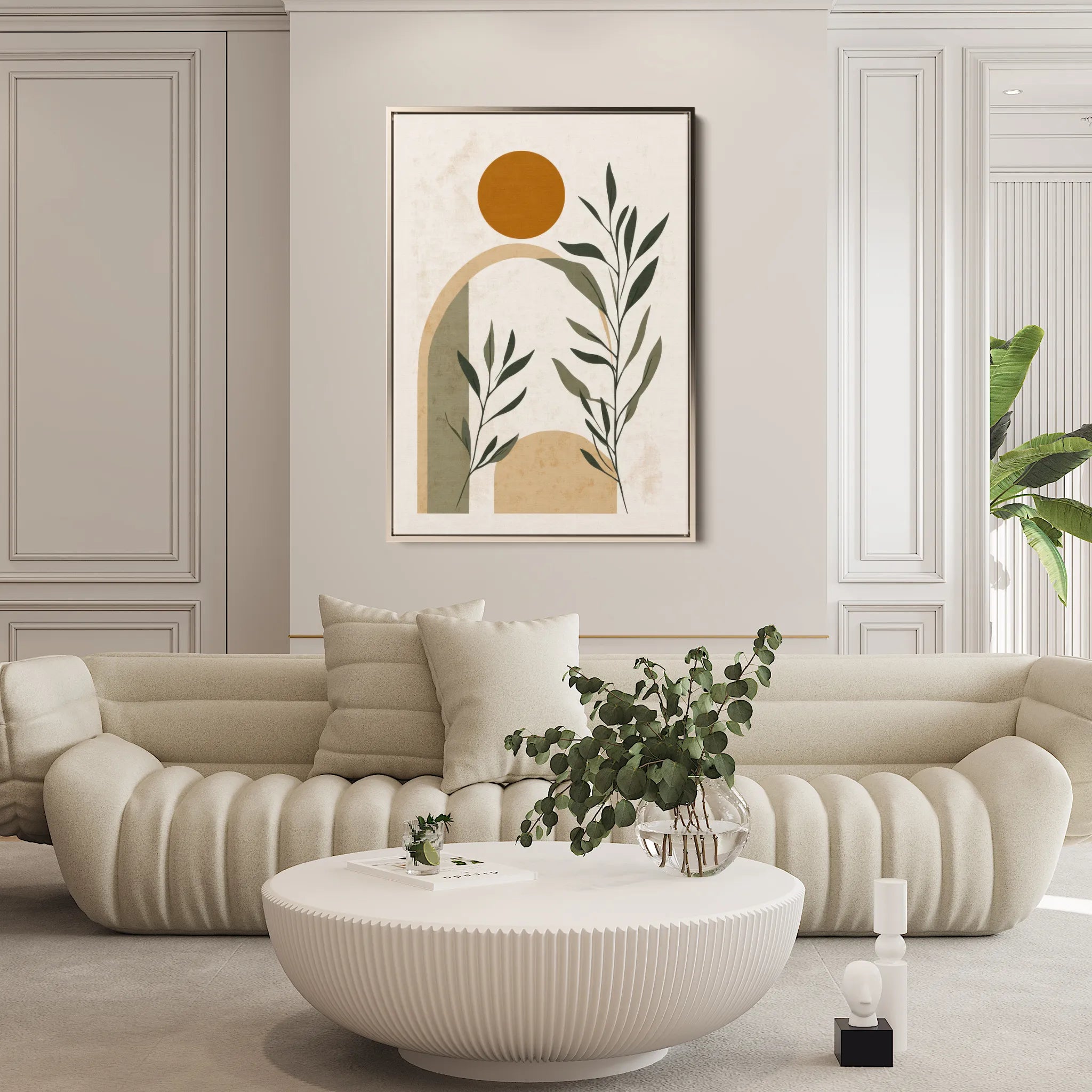 Boho Canvas Wall Art WAD060-BH 90 x 60 cm / Stretched on hidden frame