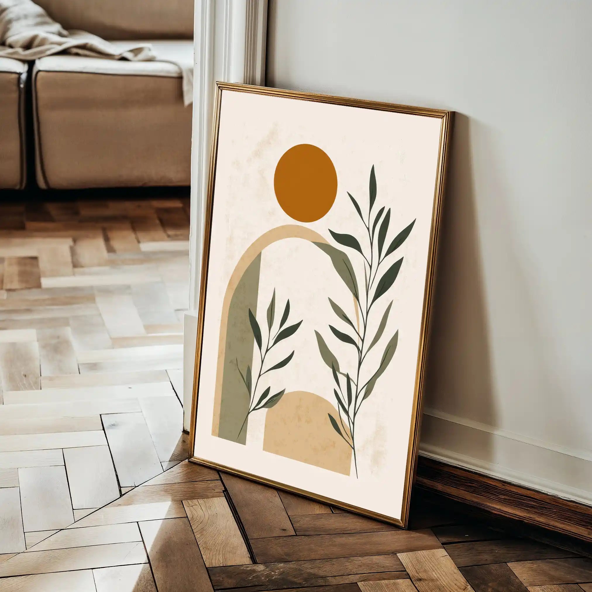 Boho 060 Canvas Art 90 x 60 cm / Stretched on hidden frame