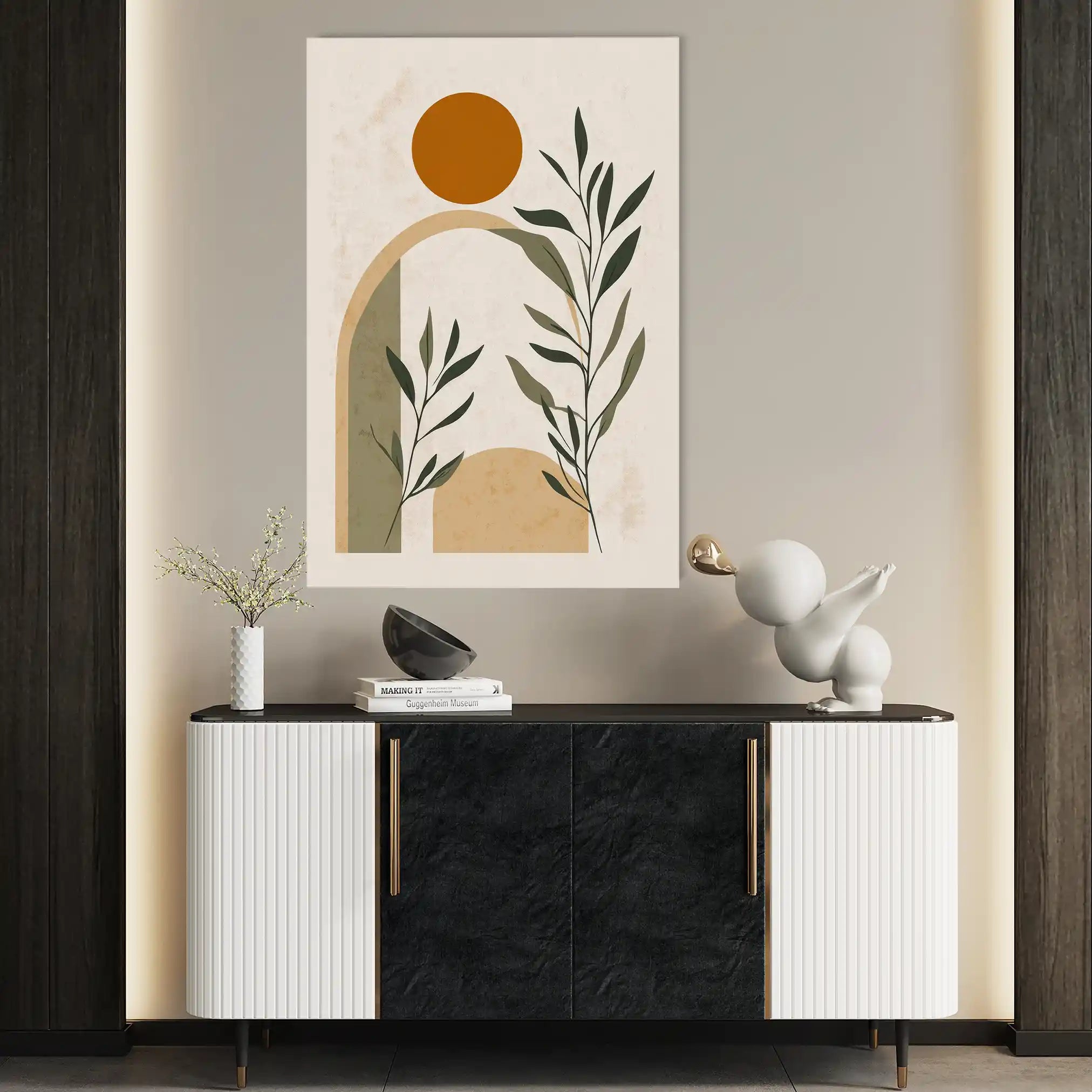 Boho 060 Canvas Art 90 x 60 cm / Stretched on hidden frame