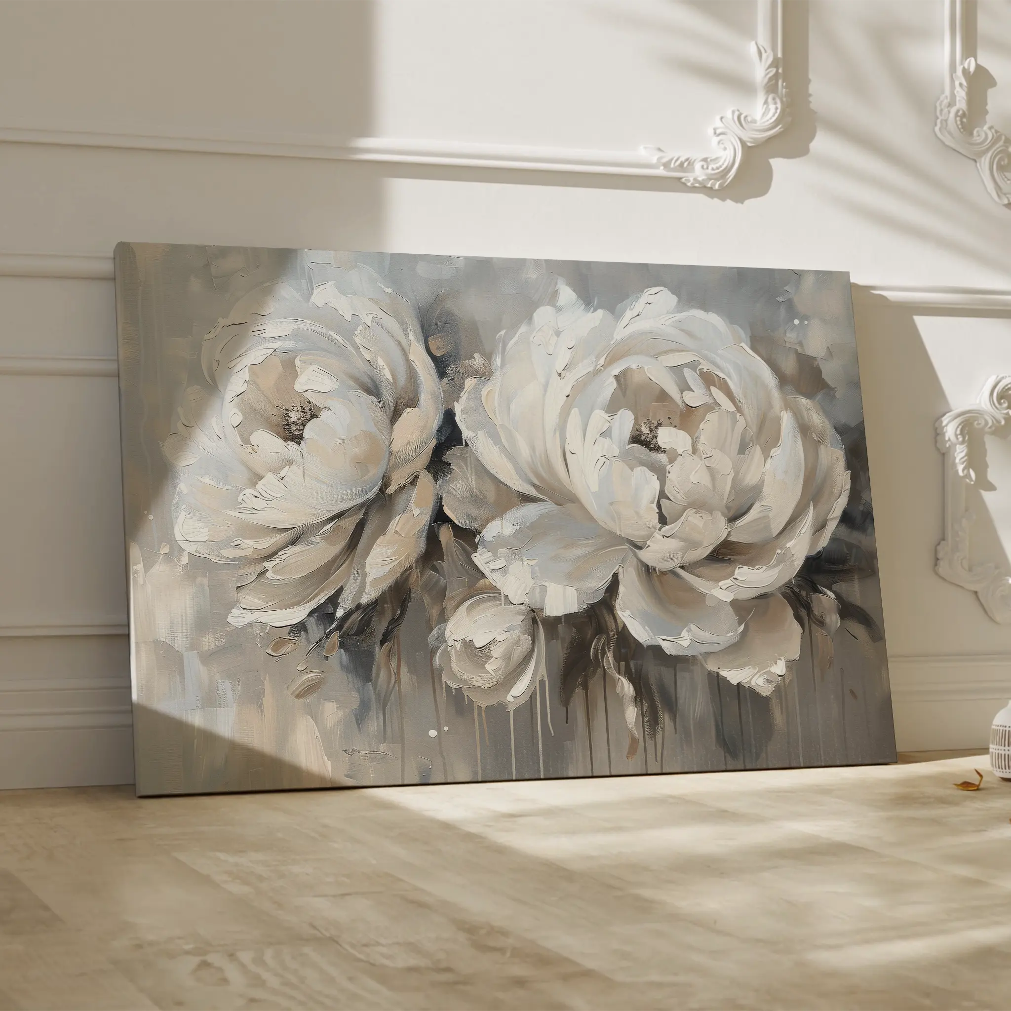 Floral Canvas Wall Art WAD060-F 90 x 60 cm / Stretched on hidden frame