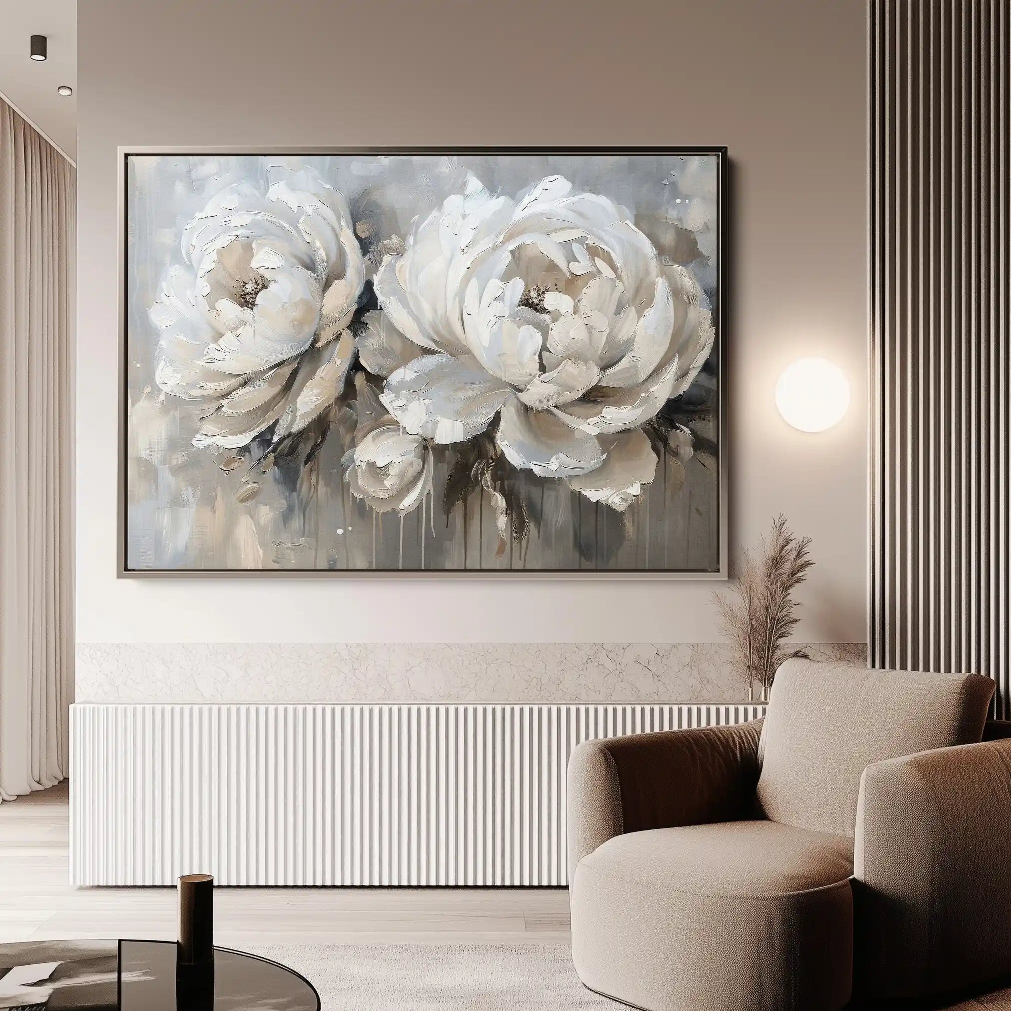 Floral Canvas Wall Art WAD060-F 90 x 60 cm / Stretched on hidden frame