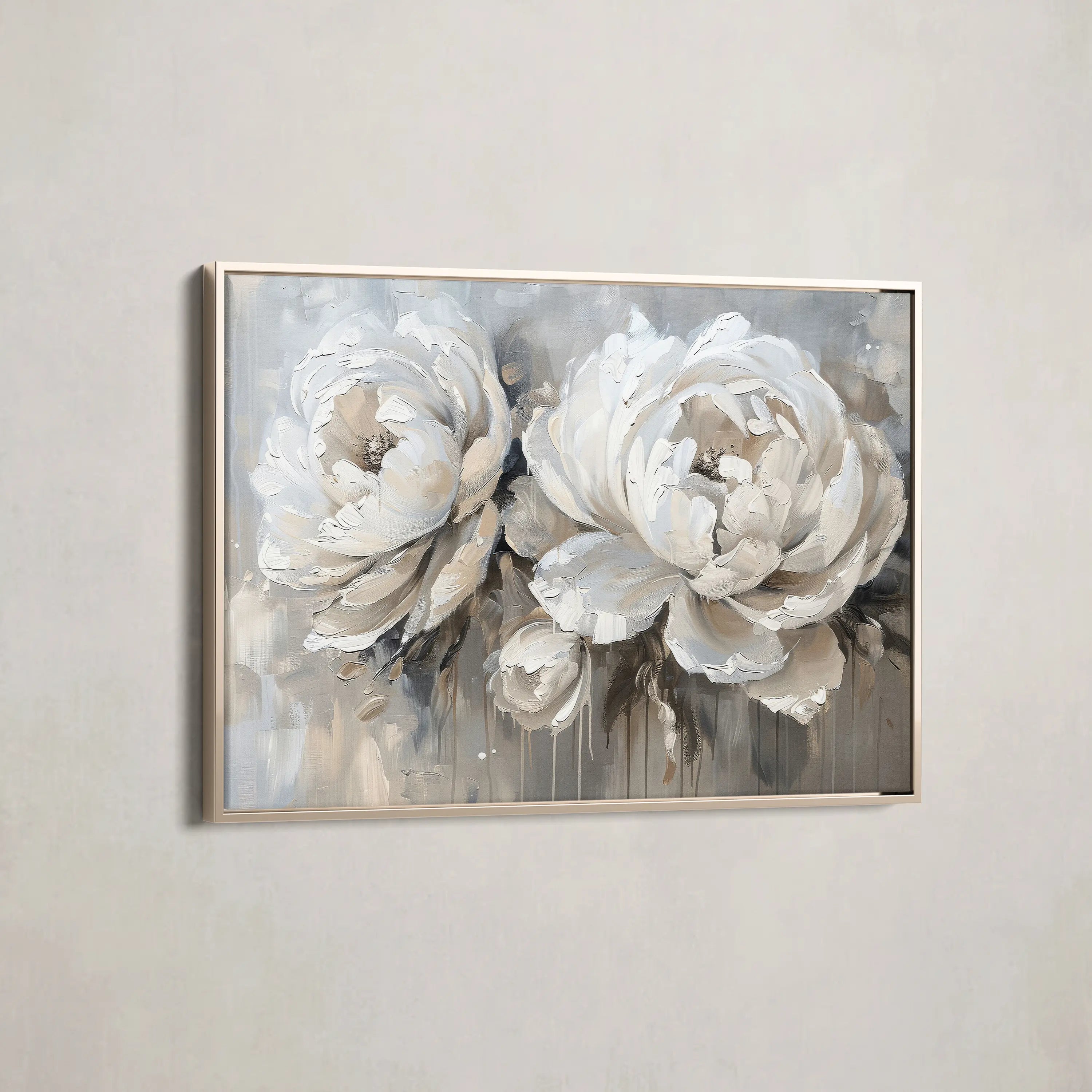 Floral Canvas Wall Art WAD060-F 90 x 60 cm / Stretched on hidden frame