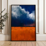 Landscape 060 Canvas Art 90 x 60 cm / Stretched on hidden frame
