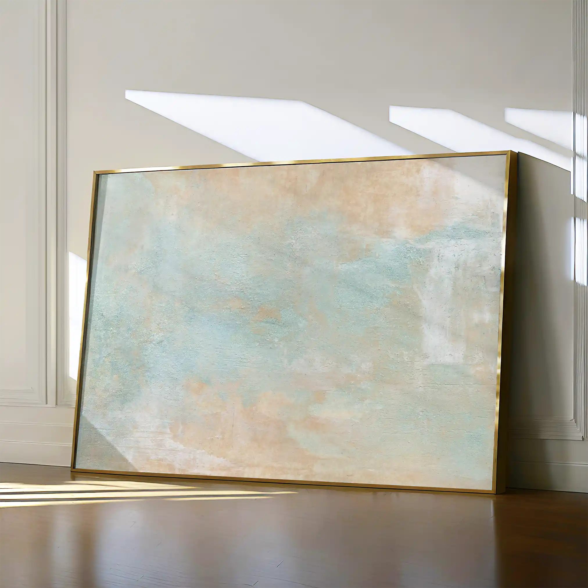 Abstract Canvas Wall Art WAD061-A 90 x 60 cm / Stretched on hidden frame