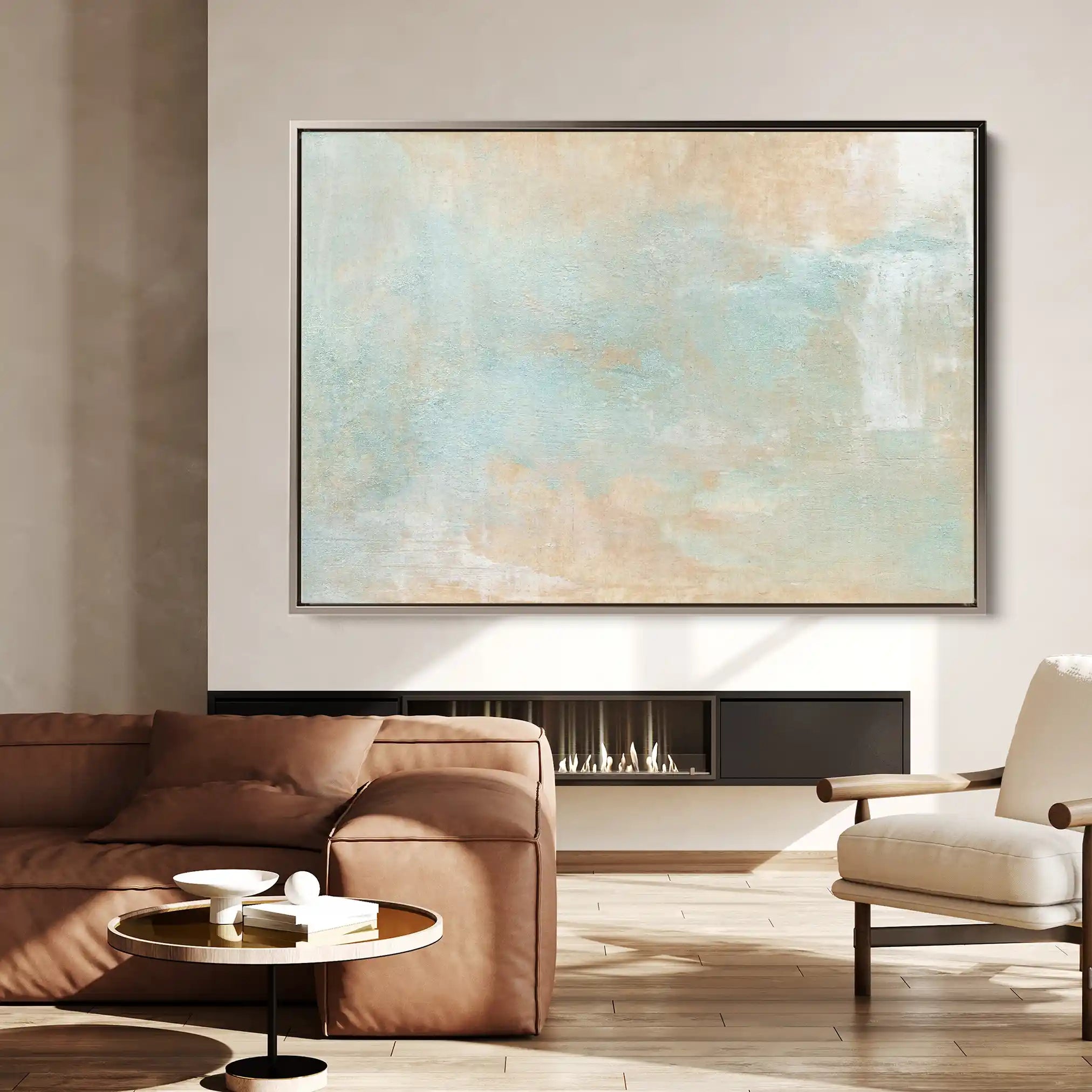 Abstract 061 Canvas Art 60 x 40 cm / Stretched on hidden frame