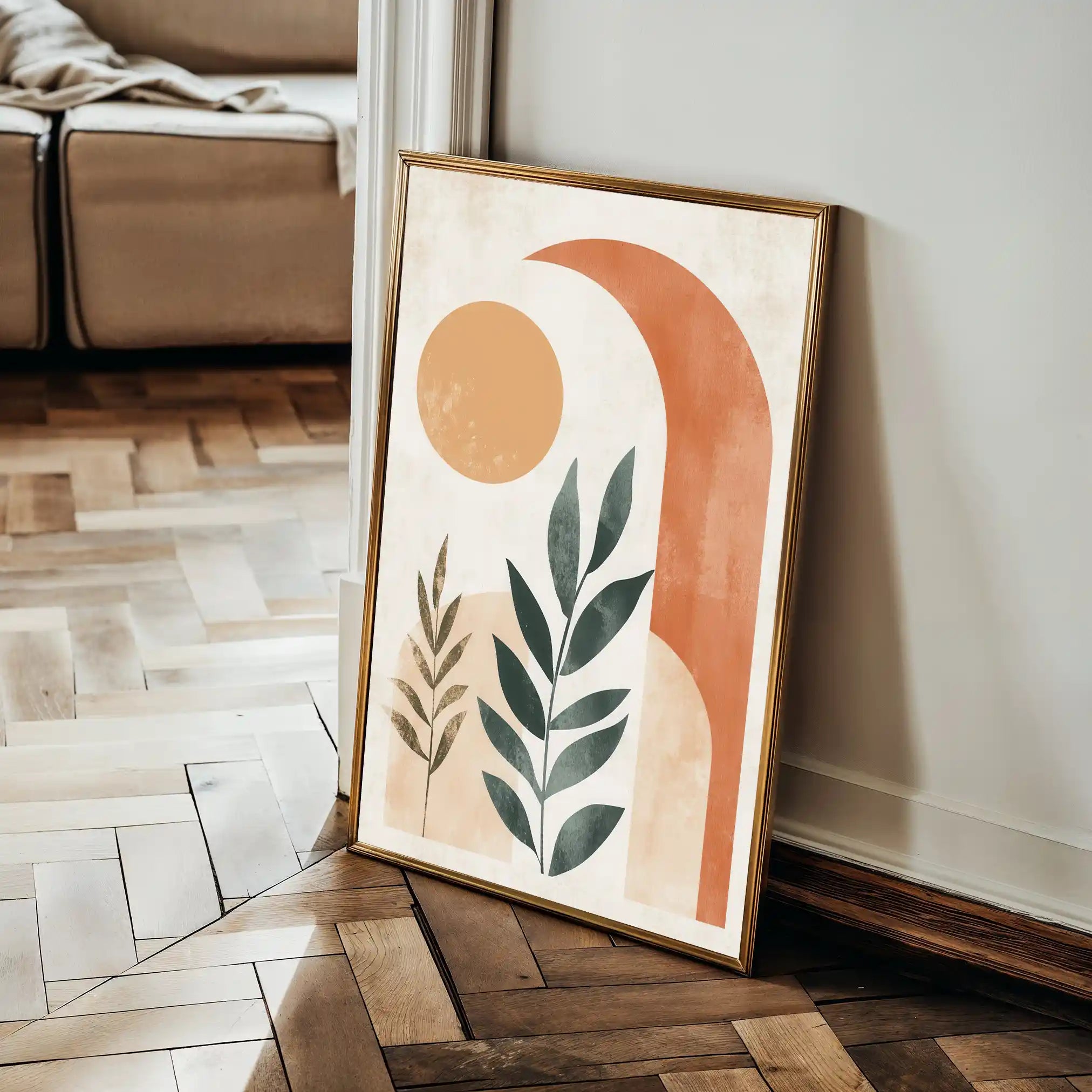 Boho 061 Canvas Art 90 x 60 cm / Stretched on hidden frame