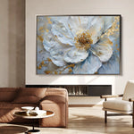 Floral Canvas Wall Art WAD061-F 90 x 60 cm / Stretched on hidden frame