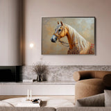 Horses 061 Canvas Art 90 x 60 cm / Stretched on hidden frame