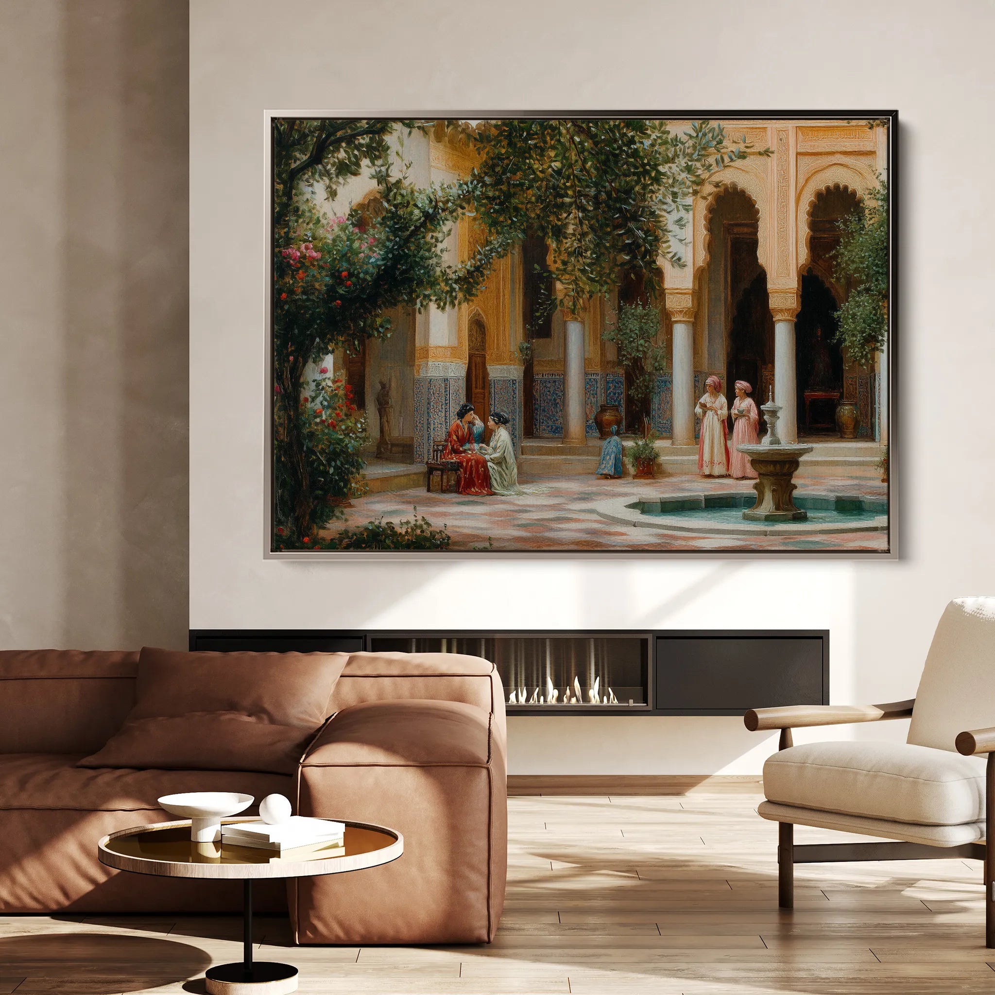 Orientalist Canvas Wall Art WAD061-OR 90 x 60 cm / Stretched on hidden frame