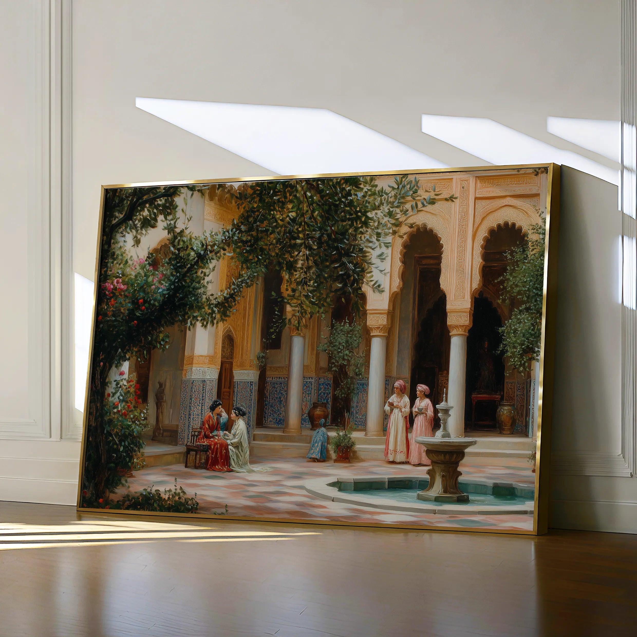 Orientalist Canvas Wall Art WAD061-OR 90 x 60 cm / Stretched on hidden frame