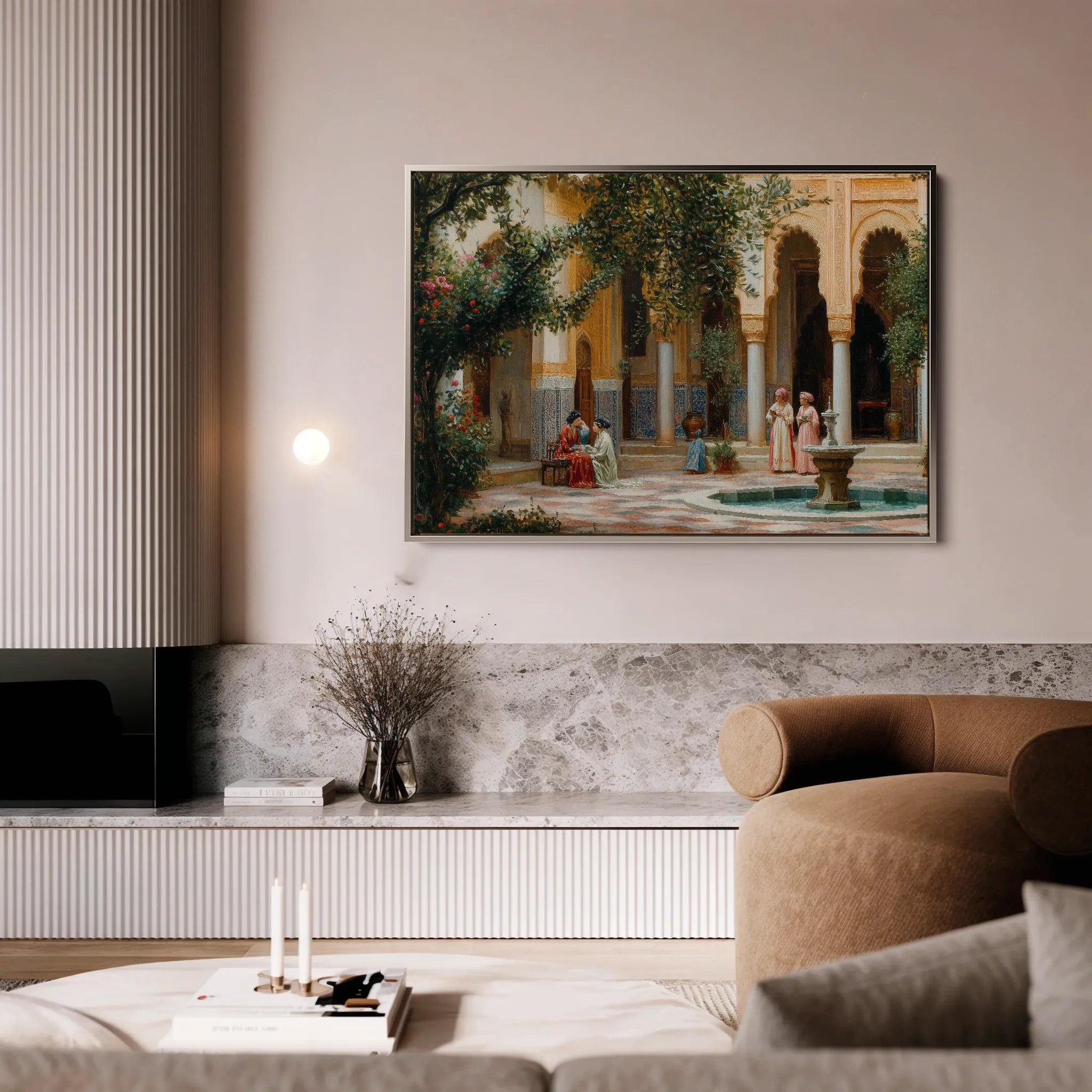 Orientalist Canvas Wall Art WAD061-OR 90 x 60 cm / Stretched on hidden frame