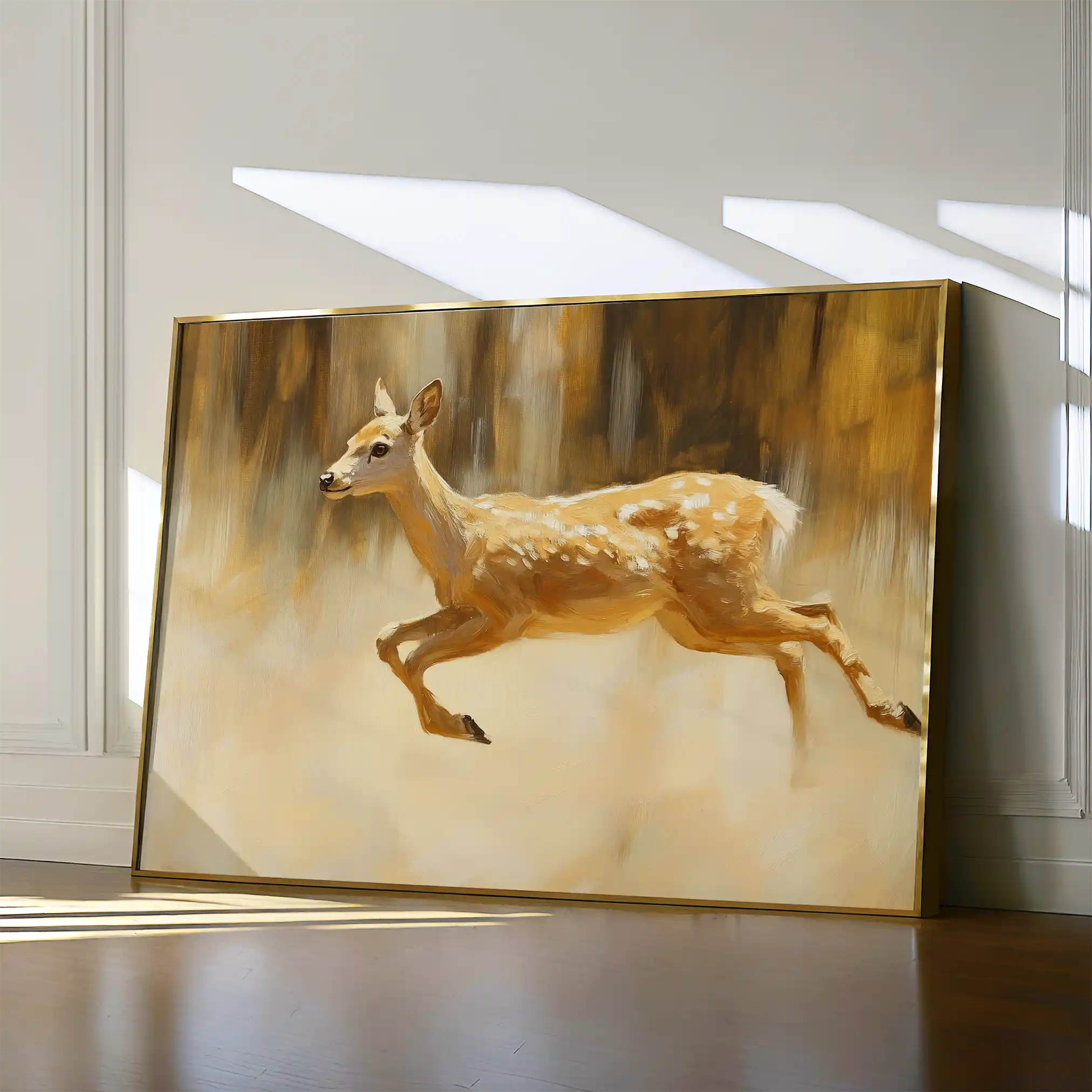 Animals 062 Canvas Art 90 x 60 cm / Stretched on hidden frame
