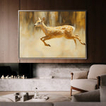 Animals 062 Canvas Art 90 x 60 cm / Stretched on hidden frame