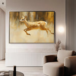 Animals 062 Canvas Art 90 x 60 cm / Stretched on hidden frame