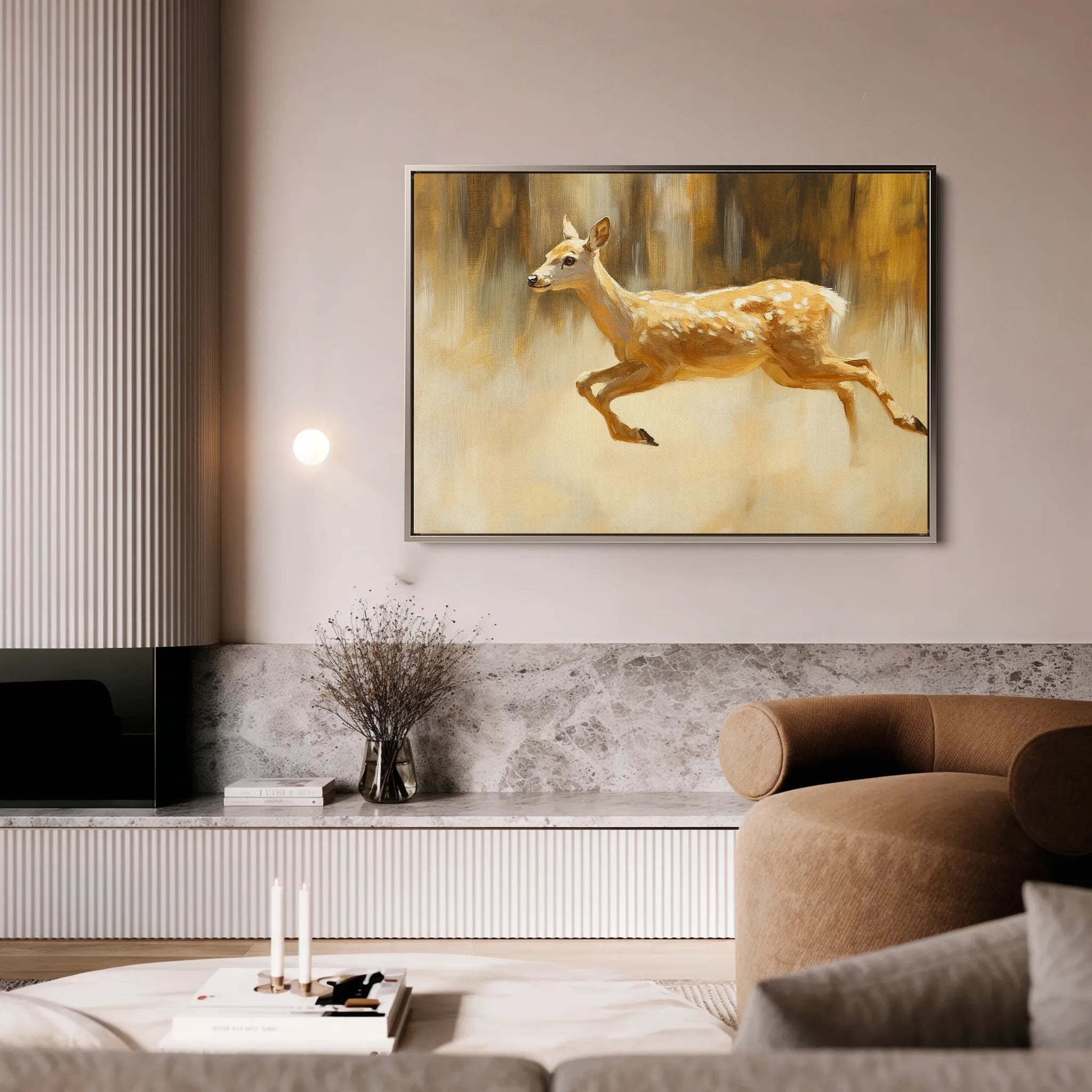 Animals Canvas Wall Art WAD062-AN 90 x 60 cm / Stretched on hidden frame