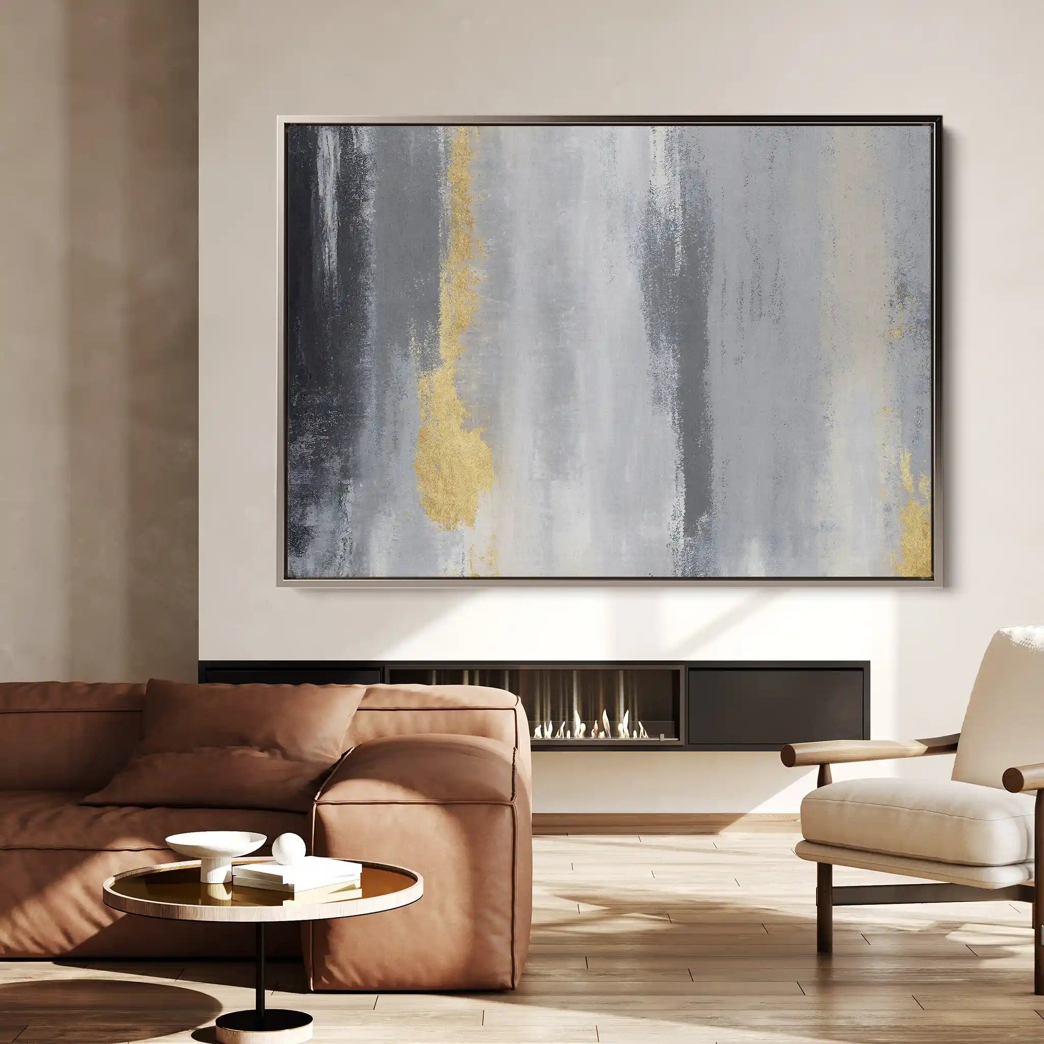 Abstract 062 Canvas Art 60 x 40 cm / Stretched on hidden frame