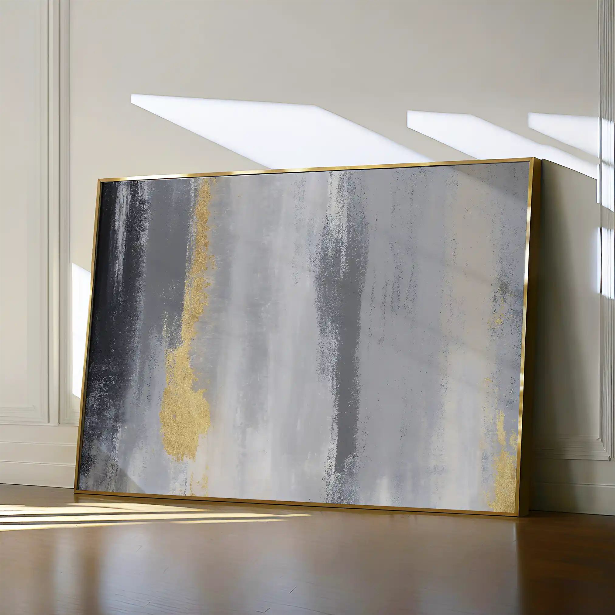 Abstract Canvas Wall Art WAD062-A 90 x 60 cm / Stretched on hidden frame