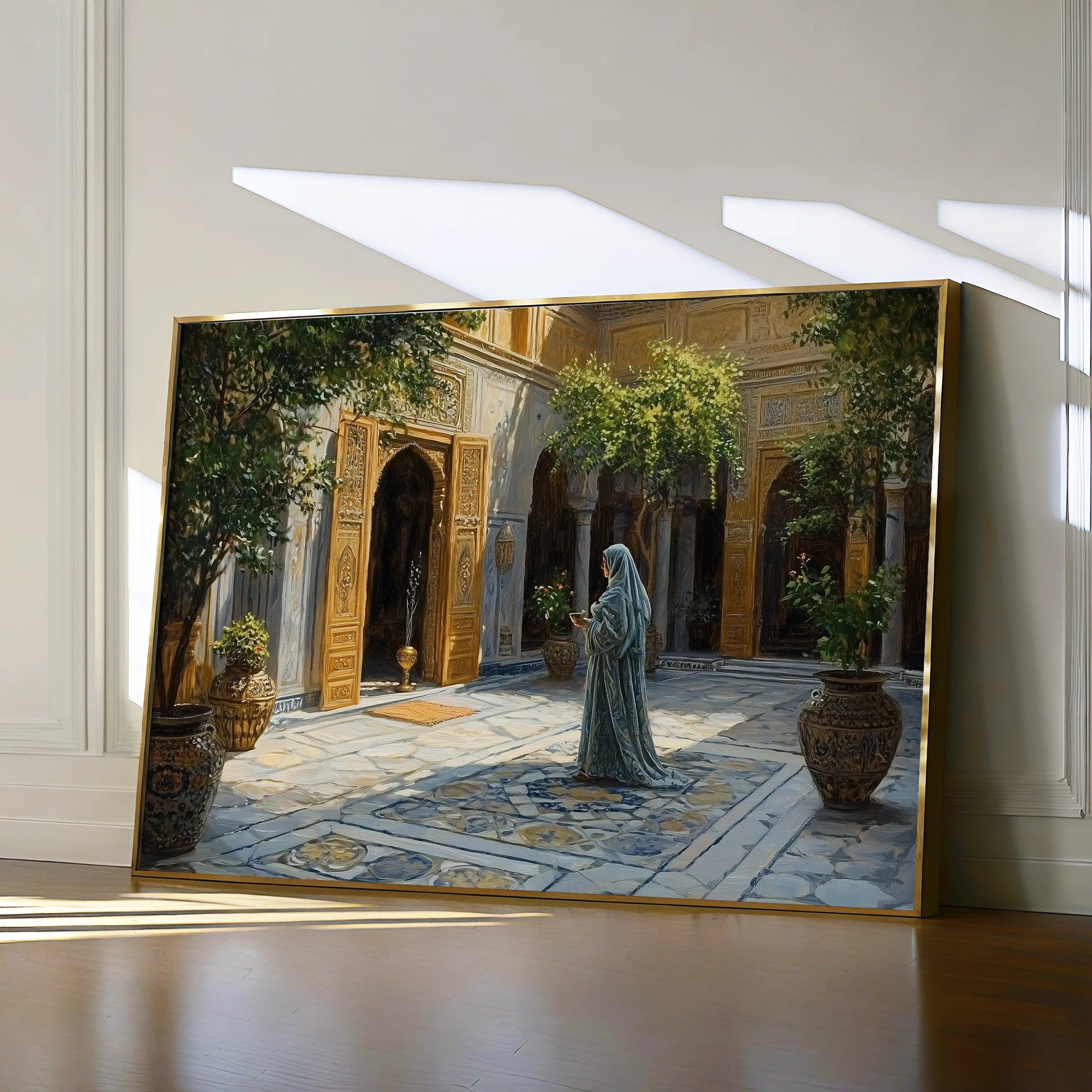 Orientalist Canvas Wall Art WAD062-OR 90 x 60 cm / Stretched on hidden frame