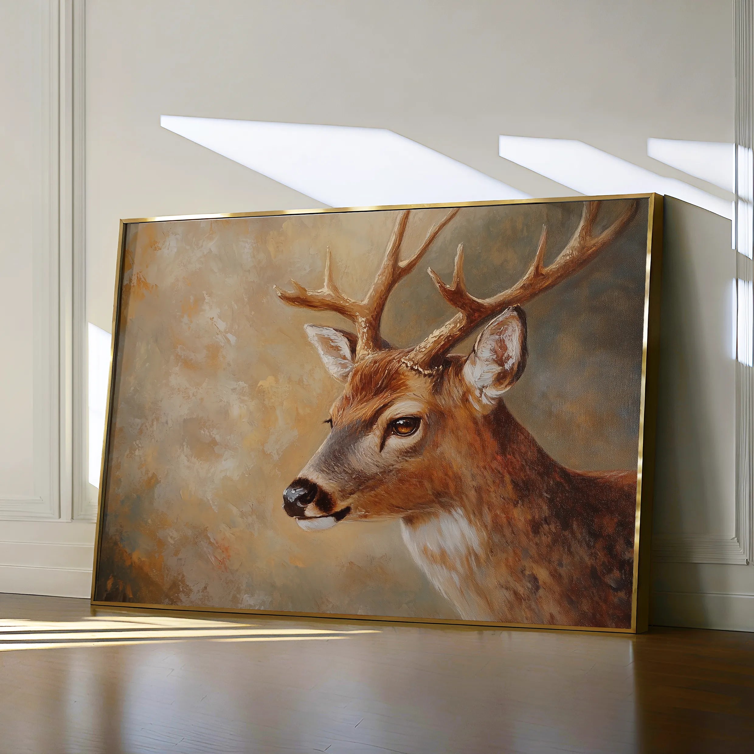 Animals Canvas Wall Art WAD063-AN 90 x 60 cm / Stretched on hidden frame