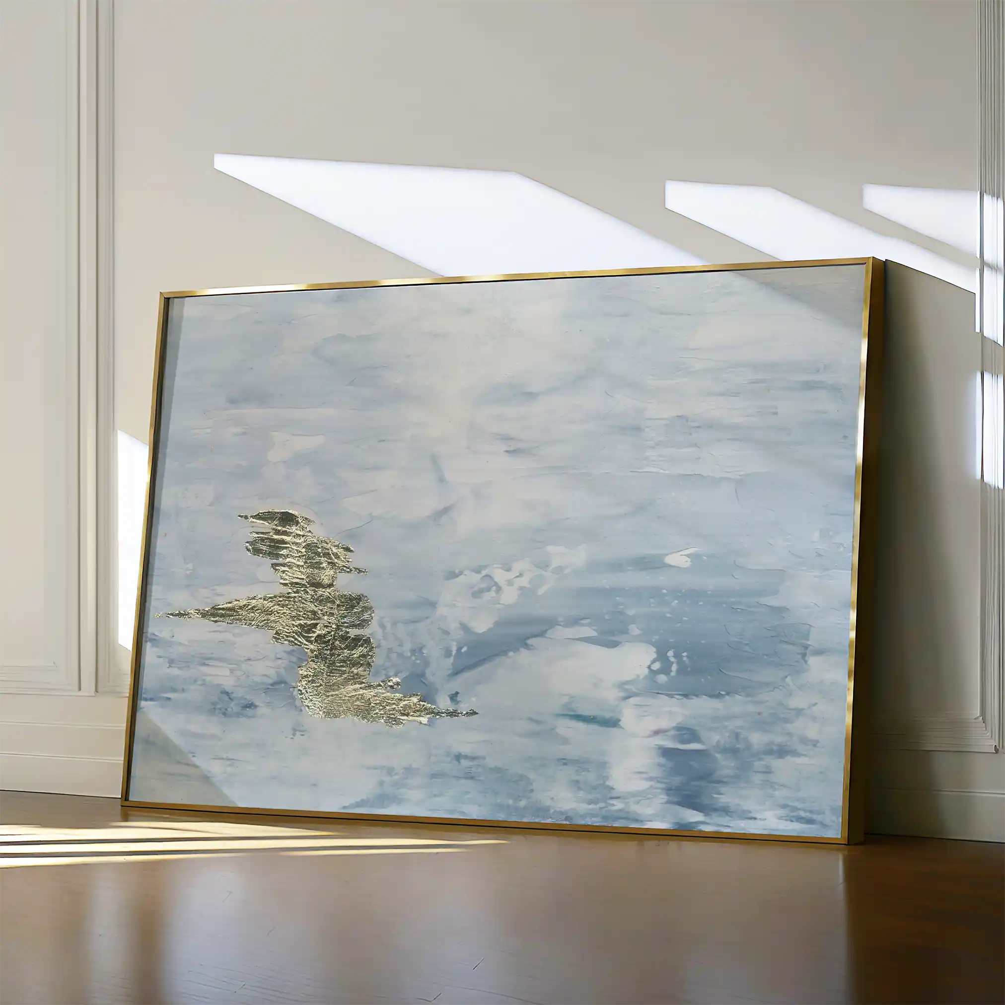 Abstract Canvas Wall Art WAD063-A 90 x 60 cm / Stretched on hidden frame