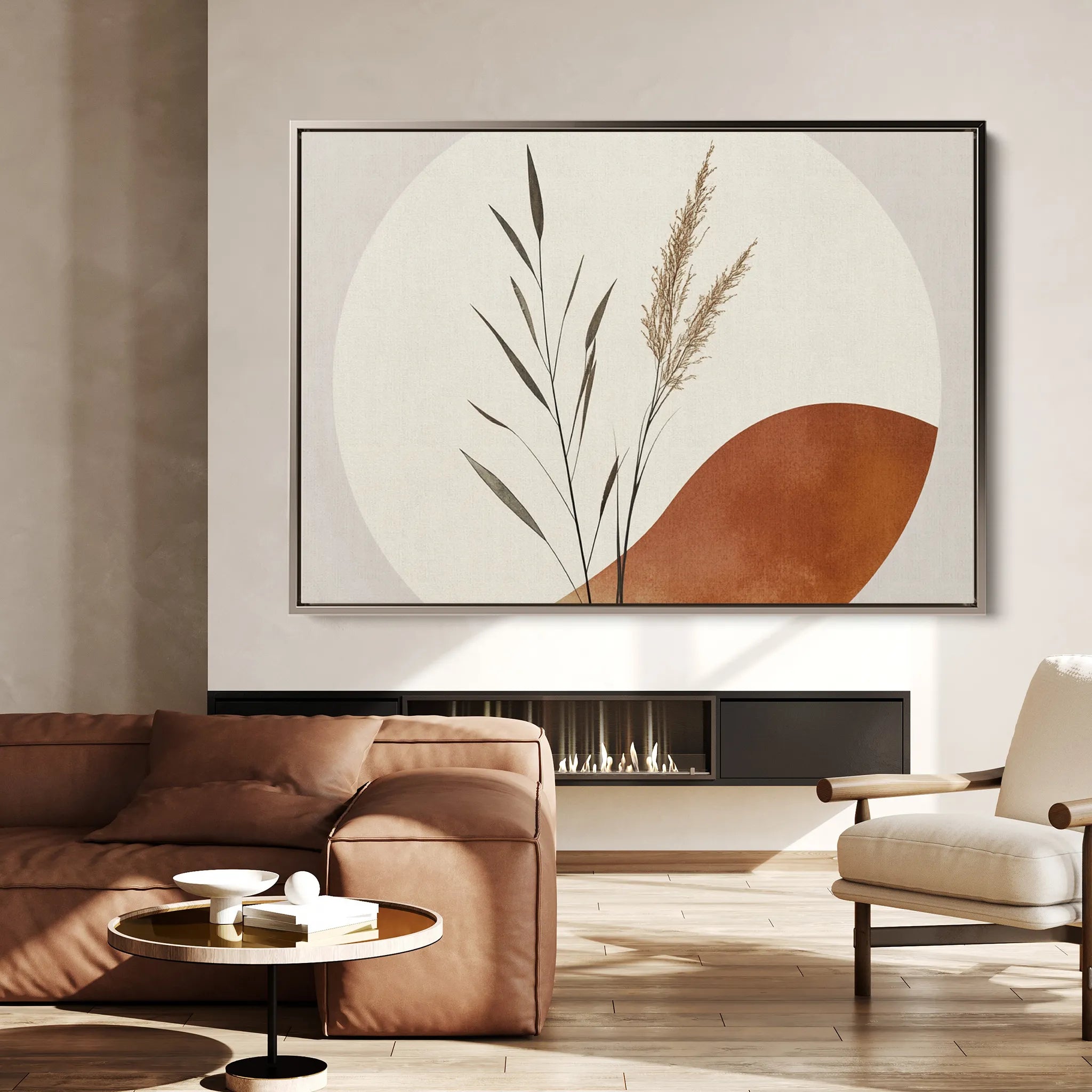 Boho Canvas Wall Art WAD063-BH 90 x 60 cm / Stretched on hidden frame