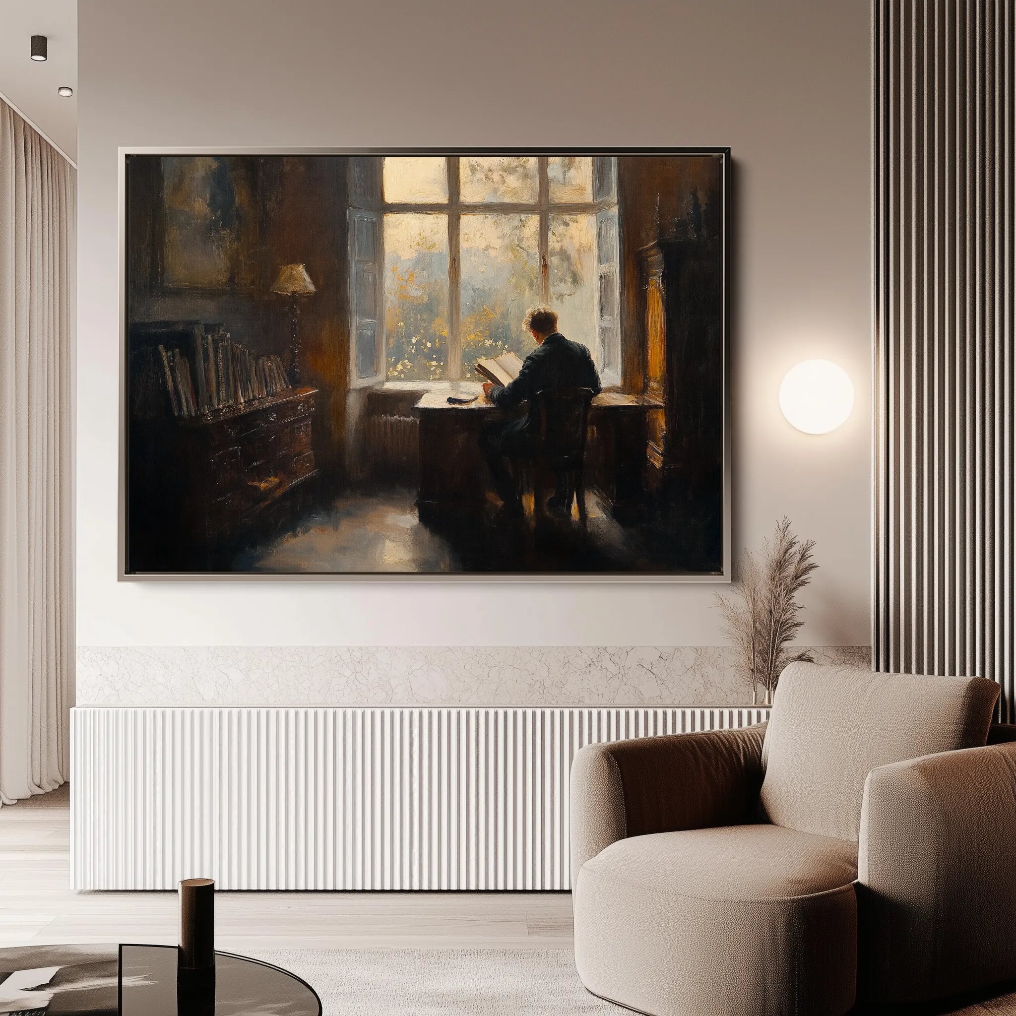 Classic Canvas Wall Art WAD063-CL 90 x 60 cm / Stretched on hidden frame