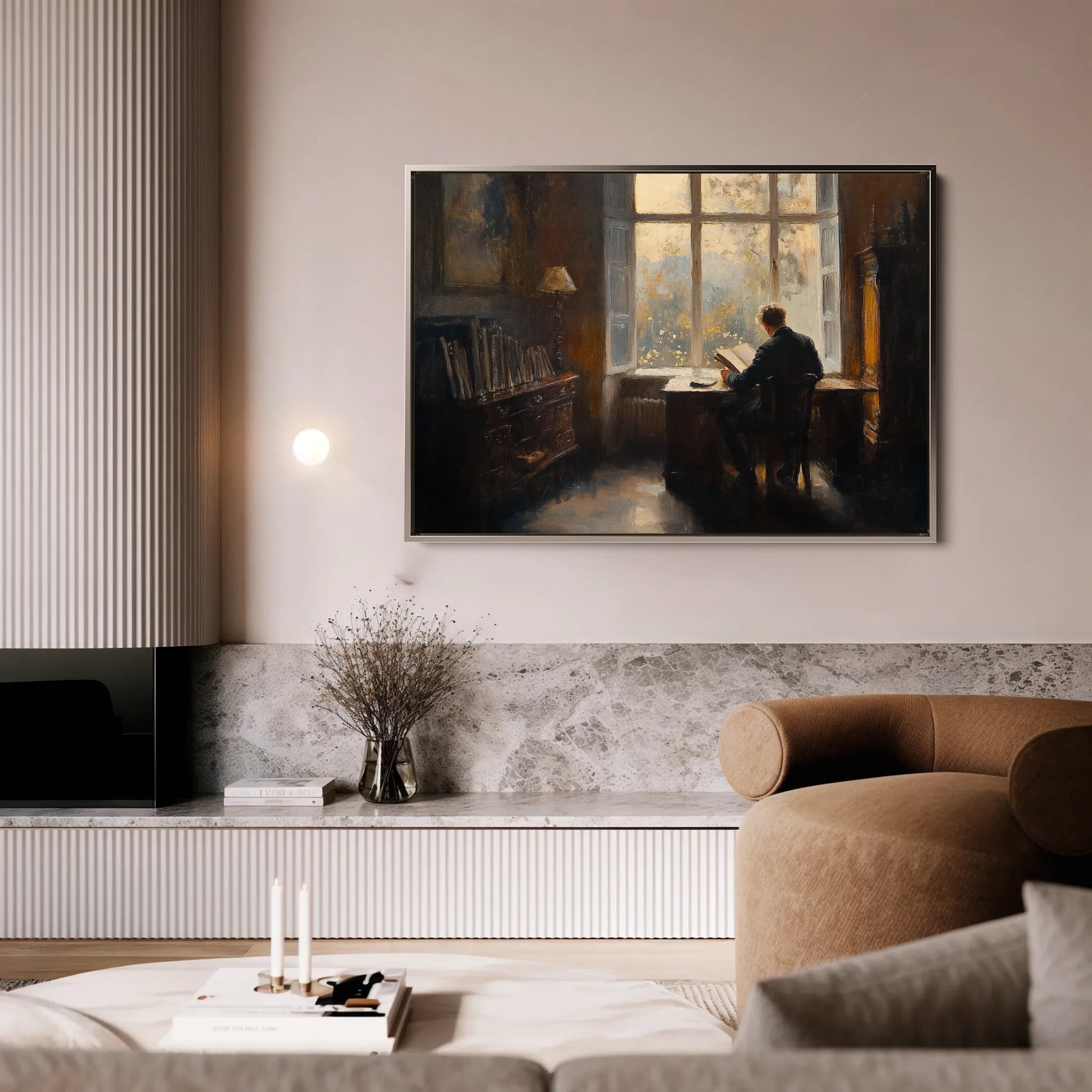 Classic Canvas Wall Art WAD063-CL 90 x 60 cm / Stretched on hidden frame