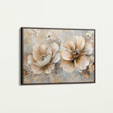 Floral Canvas Wall Art WAD063-F 90 x 60 cm / Stretched on hidden frame