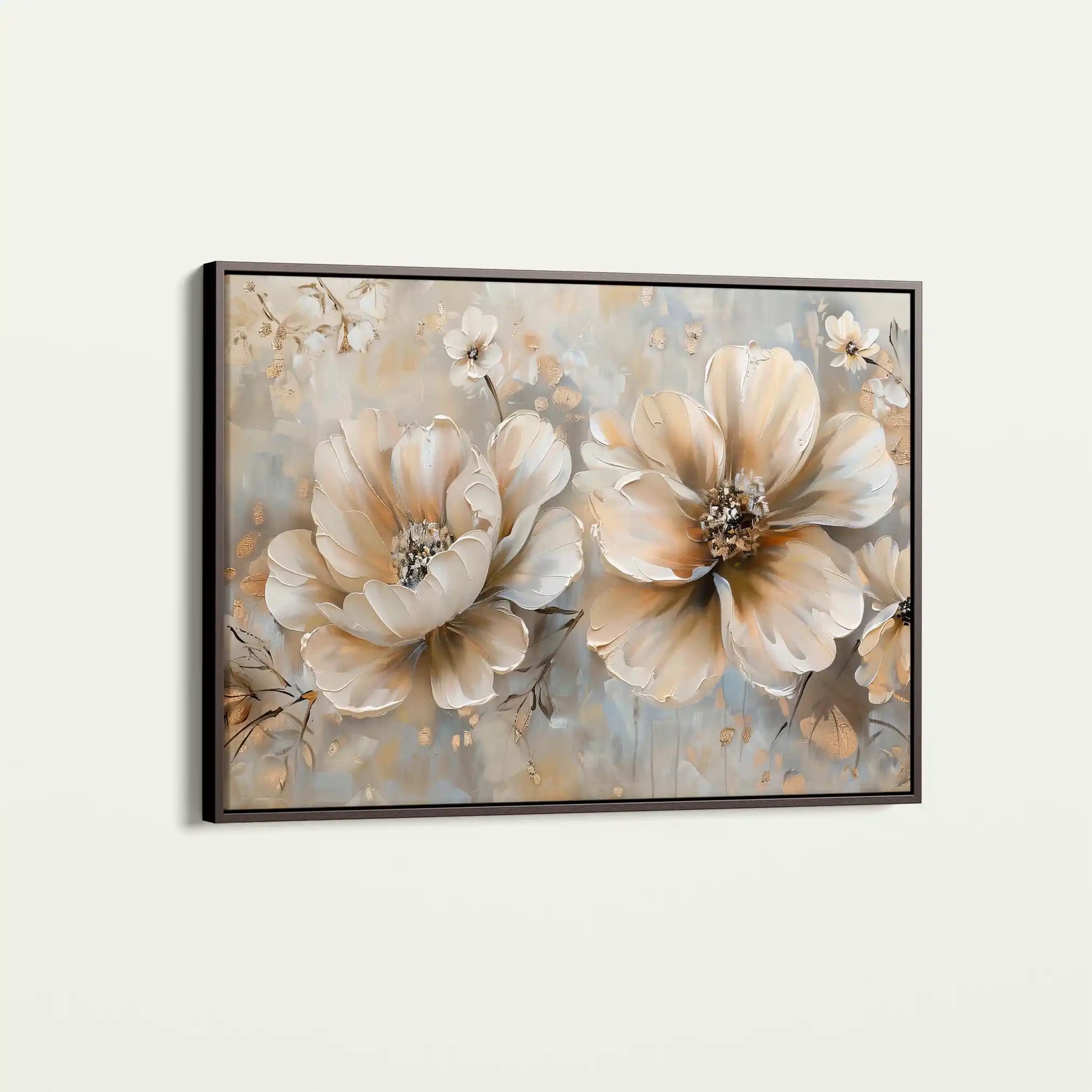 Floral Canvas Wall Art WAD063-F 90 x 60 cm / Stretched on hidden frame