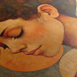Portrait 063 Canvas Art 90 x 60 cm / Stretched on hidden frame