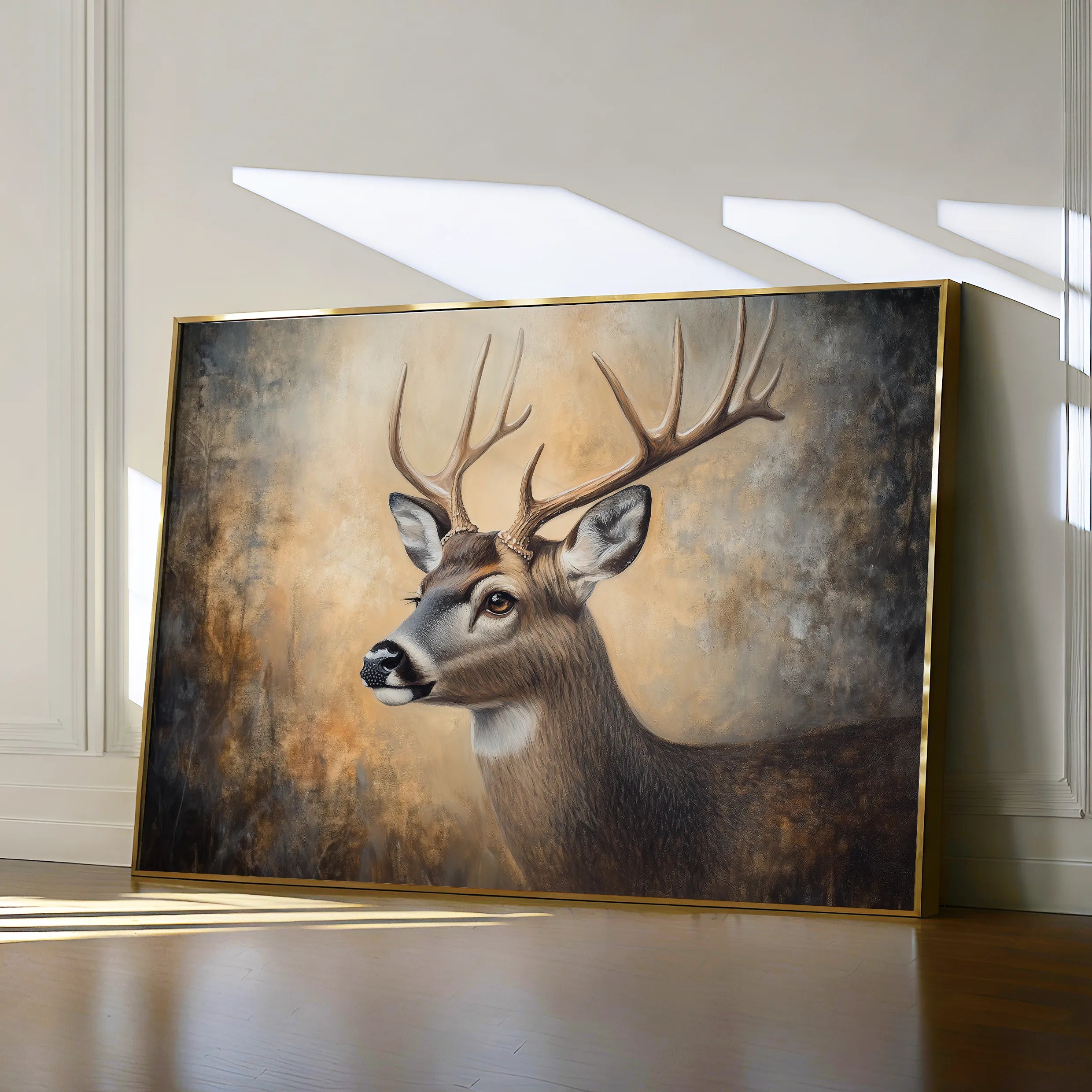 Animals Canvas Wall Art WAD064-AN 90 x 60 cm / Stretched on hidden frame