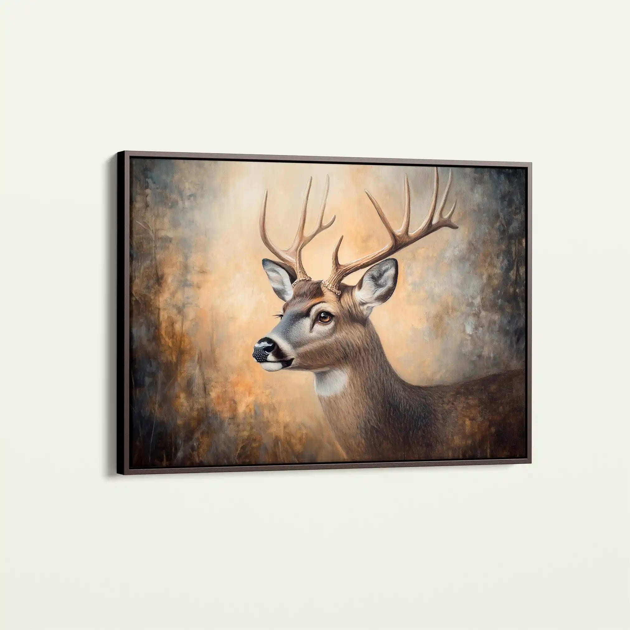 Animals 064 Canvas Art 90 x 60 cm / Stretched on hidden frame