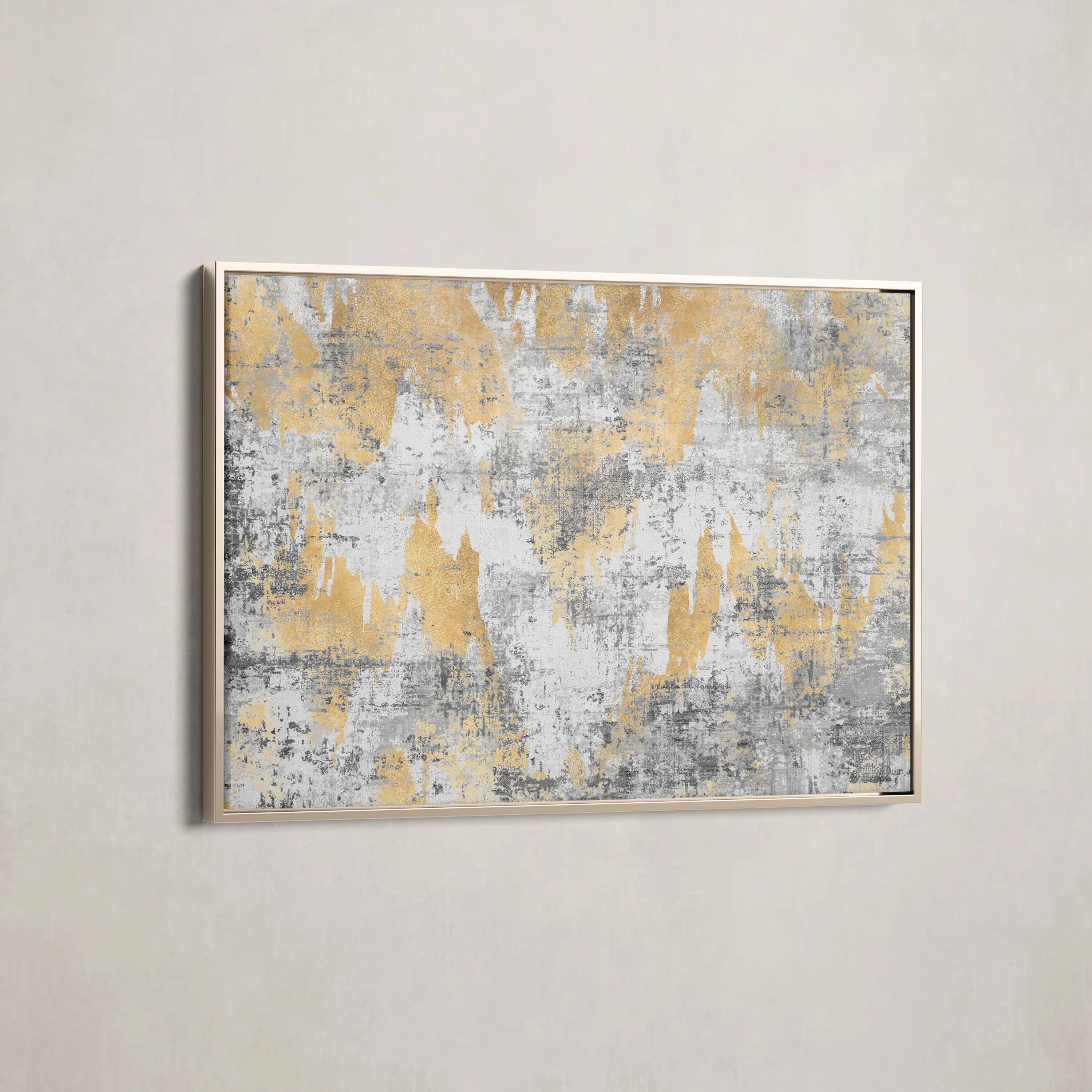 Abstract Canvas Wall Art WAD064-A 90 x 60 cm / Stretched on hidden frame