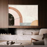 Boho 064 Canvas Art 90 x 60 cm / Stretched on hidden frame