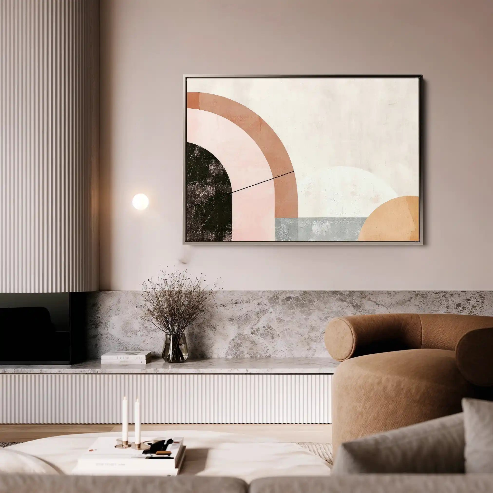 Boho 064 Canvas Art 90 x 60 cm / Stretched on hidden frame