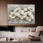 Floral Canvas Wall Art WAD064-F 90 x 60 cm / Stretched on hidden frame