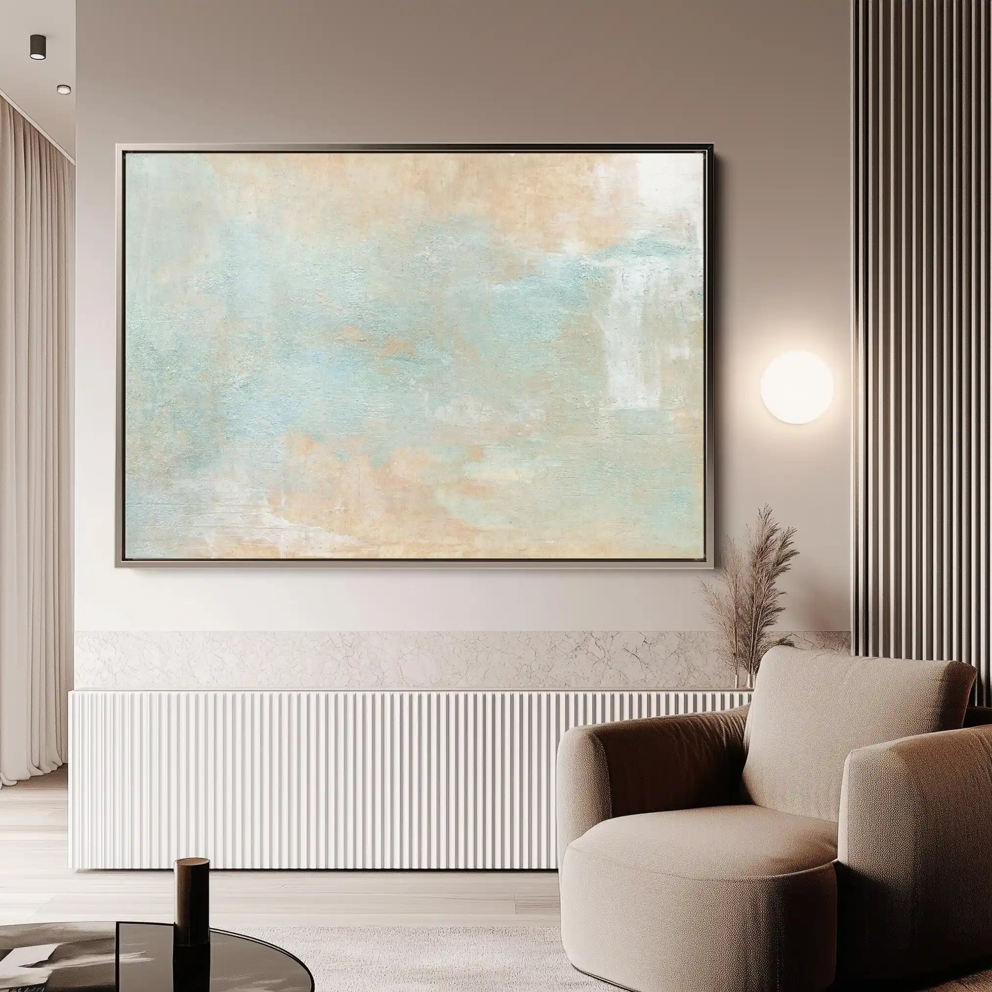 Abstract Canvas Wall Art WAD065-A 90 x 60 cm / Stretched on hidden frame