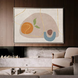 Boho 065 Canvas Art 90 x 60 cm / Stretched on hidden frame