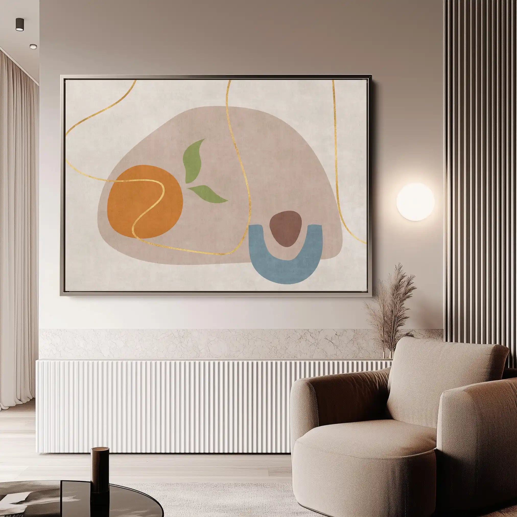 Boho 065 Canvas Art 90 x 60 cm / Stretched on hidden frame