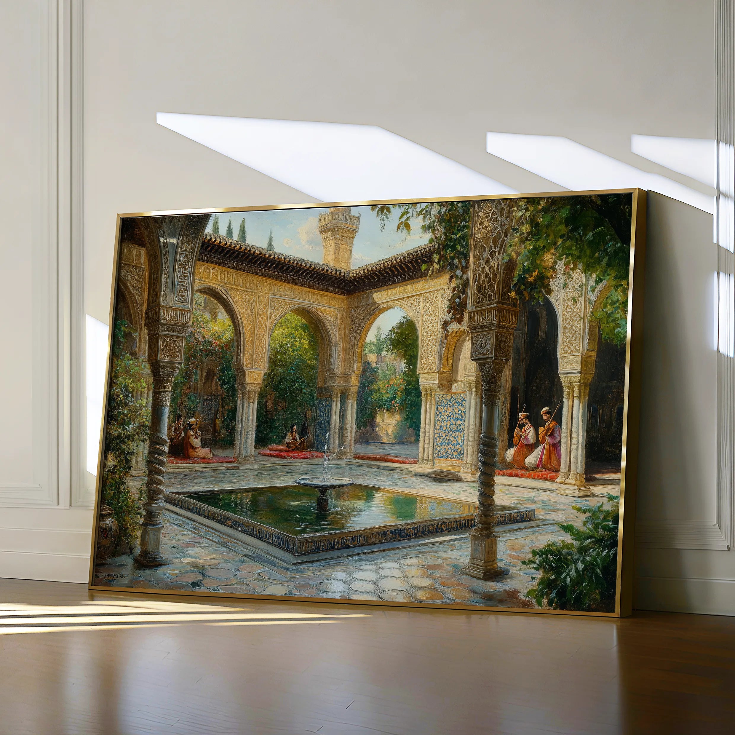Orientalist Canvas Wall Art WAD065-OR 90 x 60 cm / Stretched on hidden frame