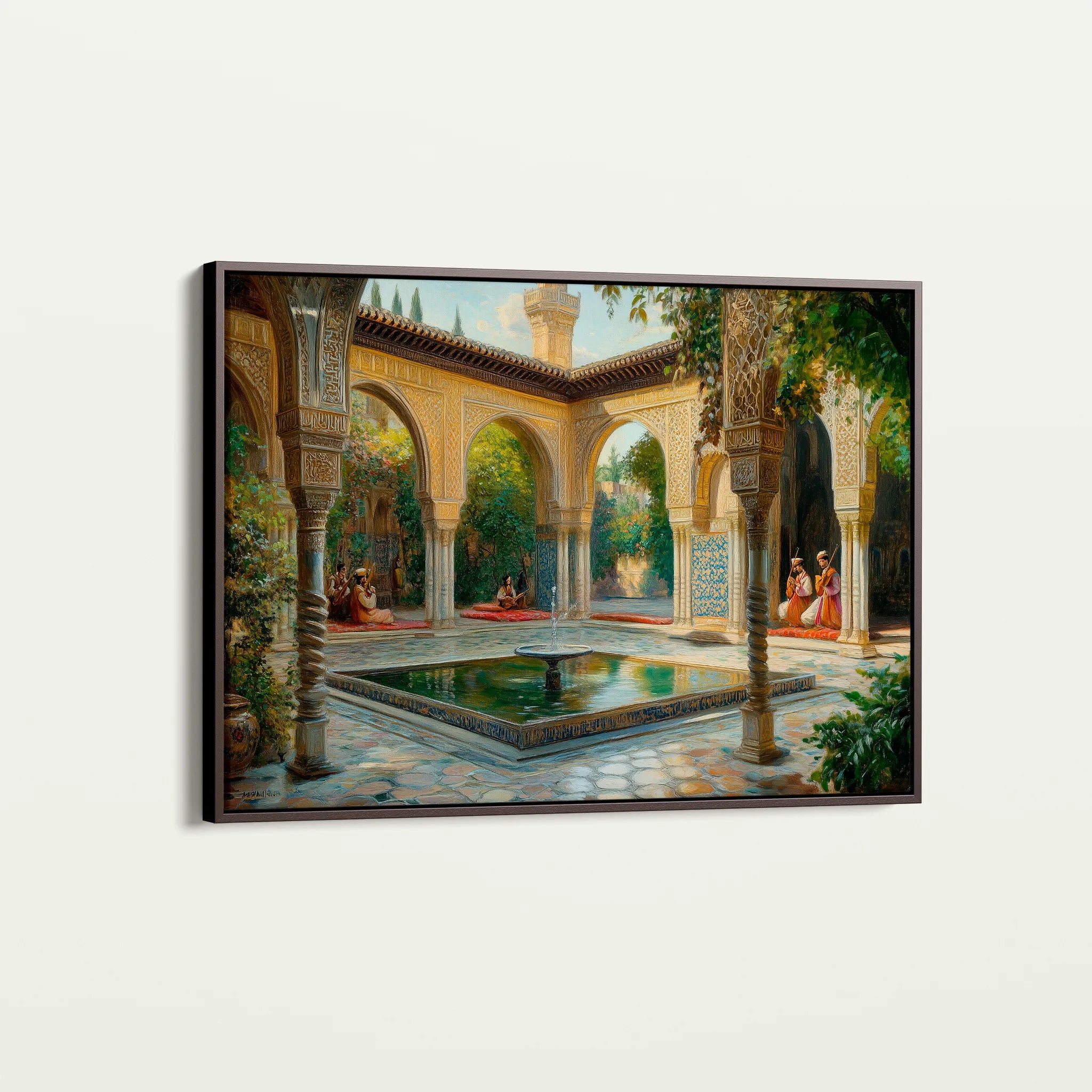 Orientalist Canvas Wall Art WAD065-OR 90 x 60 cm / Stretched on hidden frame