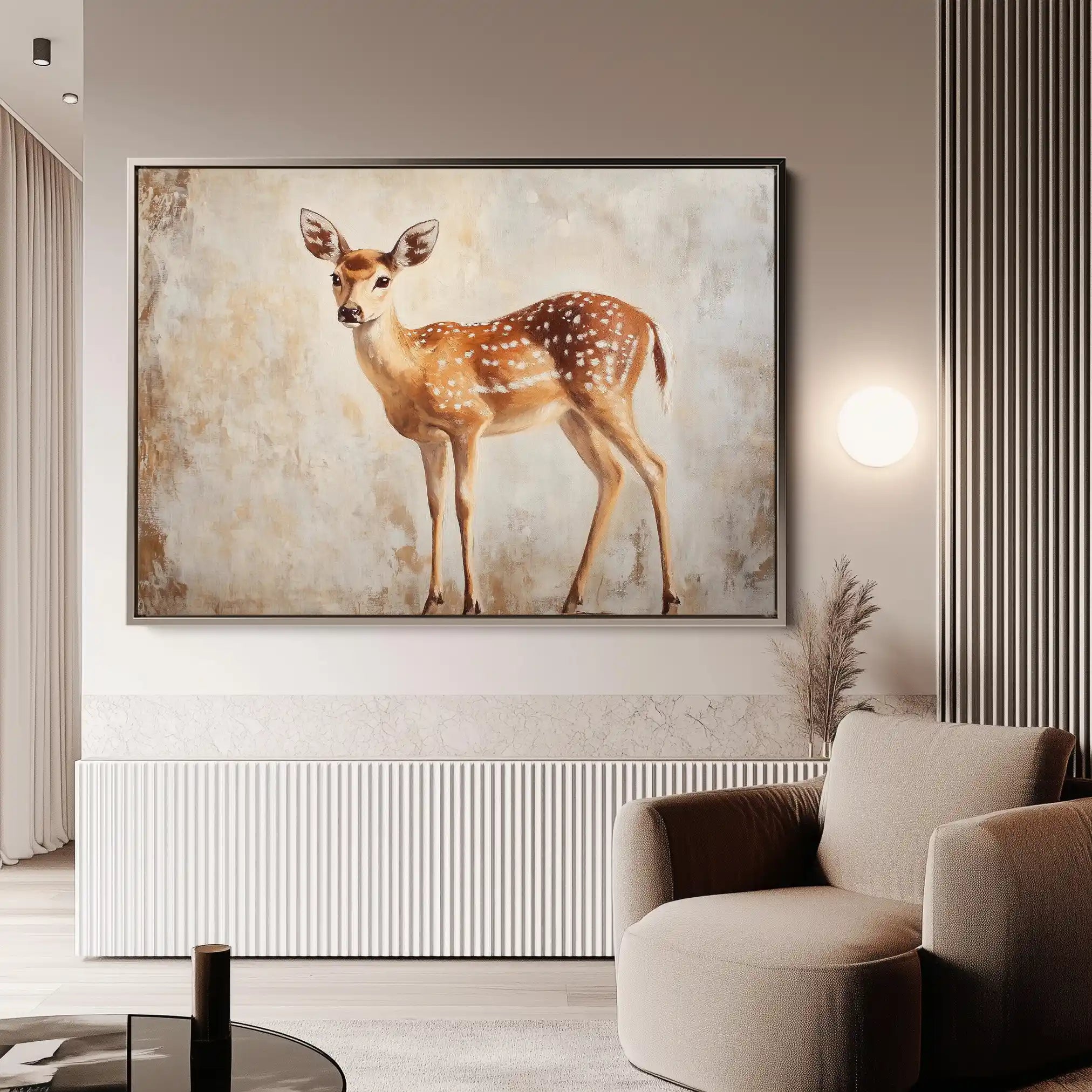 Animals 066 Canvas Art 90 x 60 cm / Stretched on hidden frame