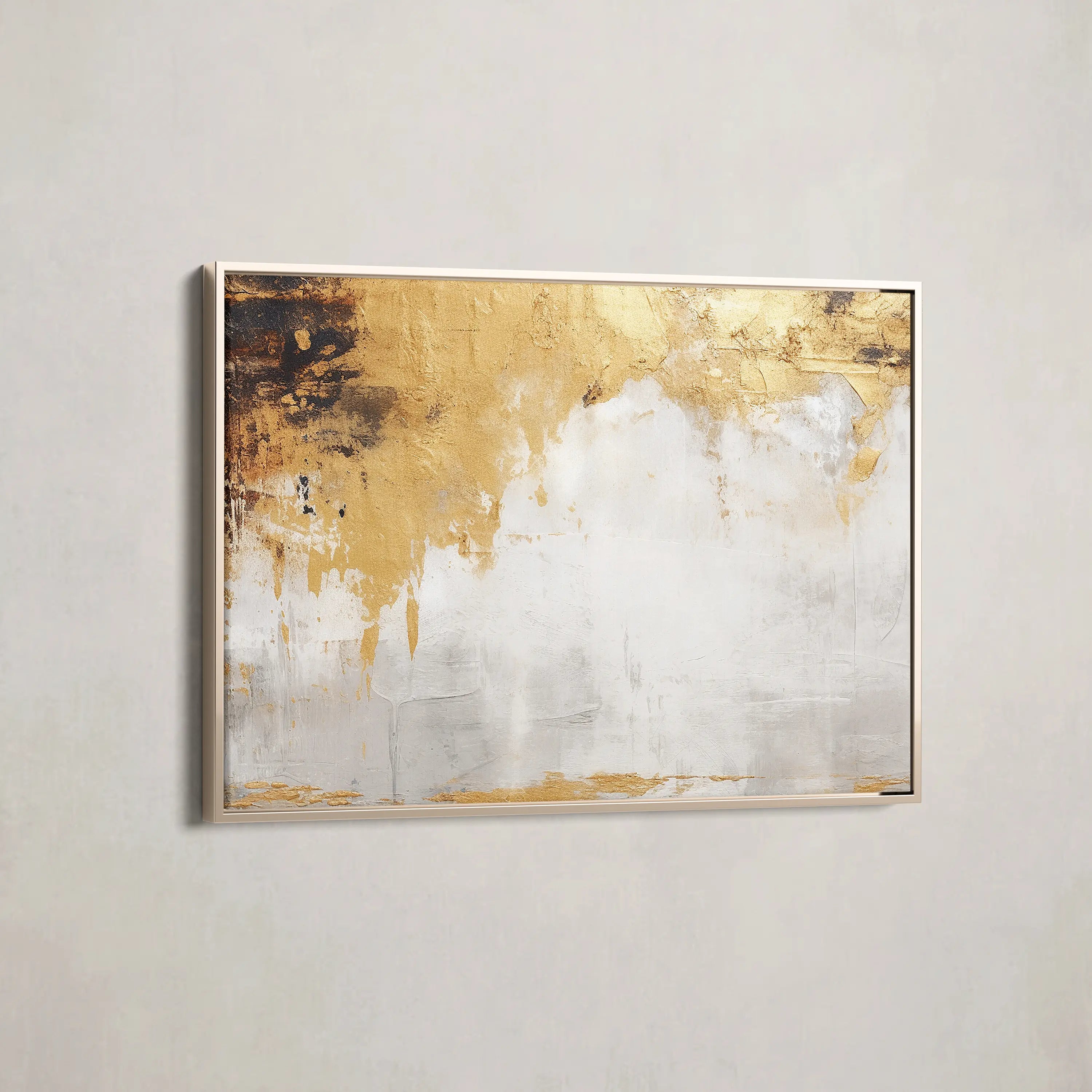 Abstract Canvas Wall Art WAD066-A 90 x 60 cm / Stretched on hidden frame