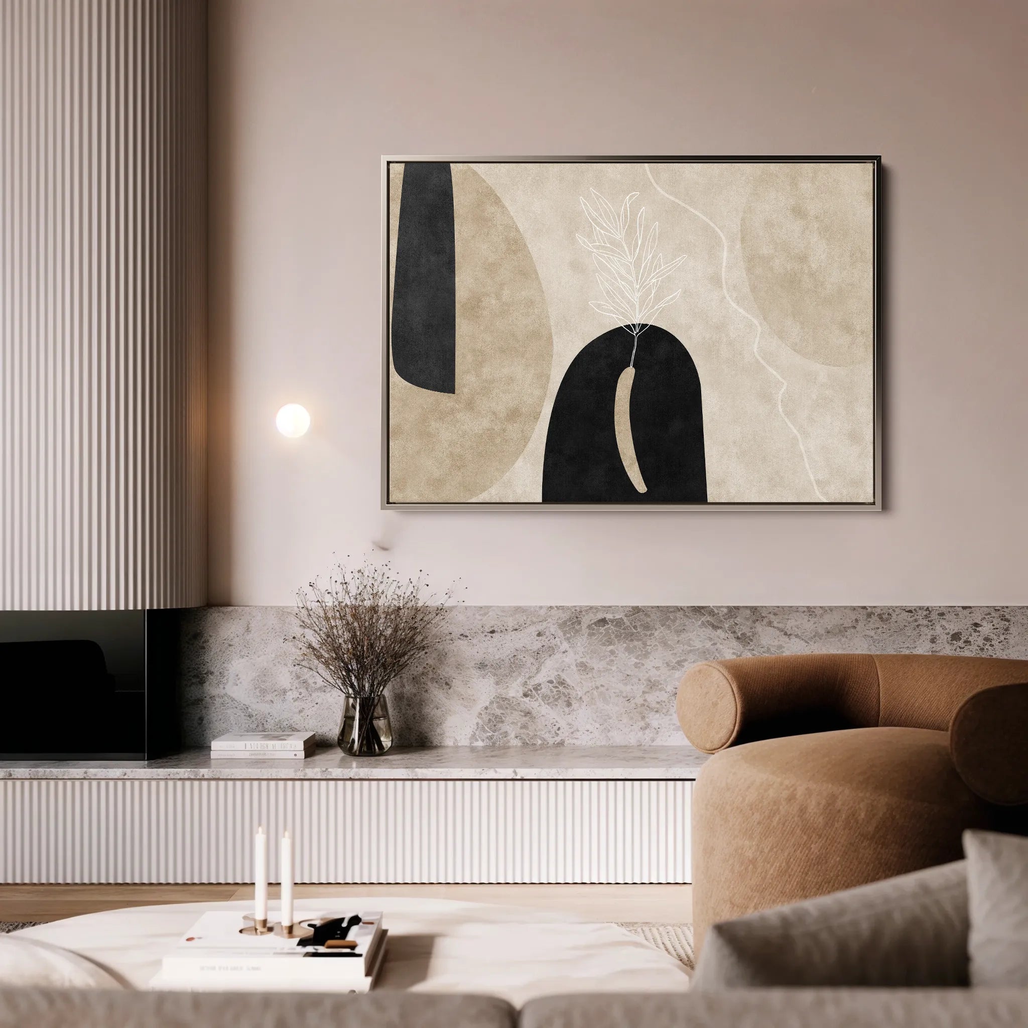 Boho Canvas Wall Art WAD066-BH 90 x 60 cm / Stretched on hidden frame