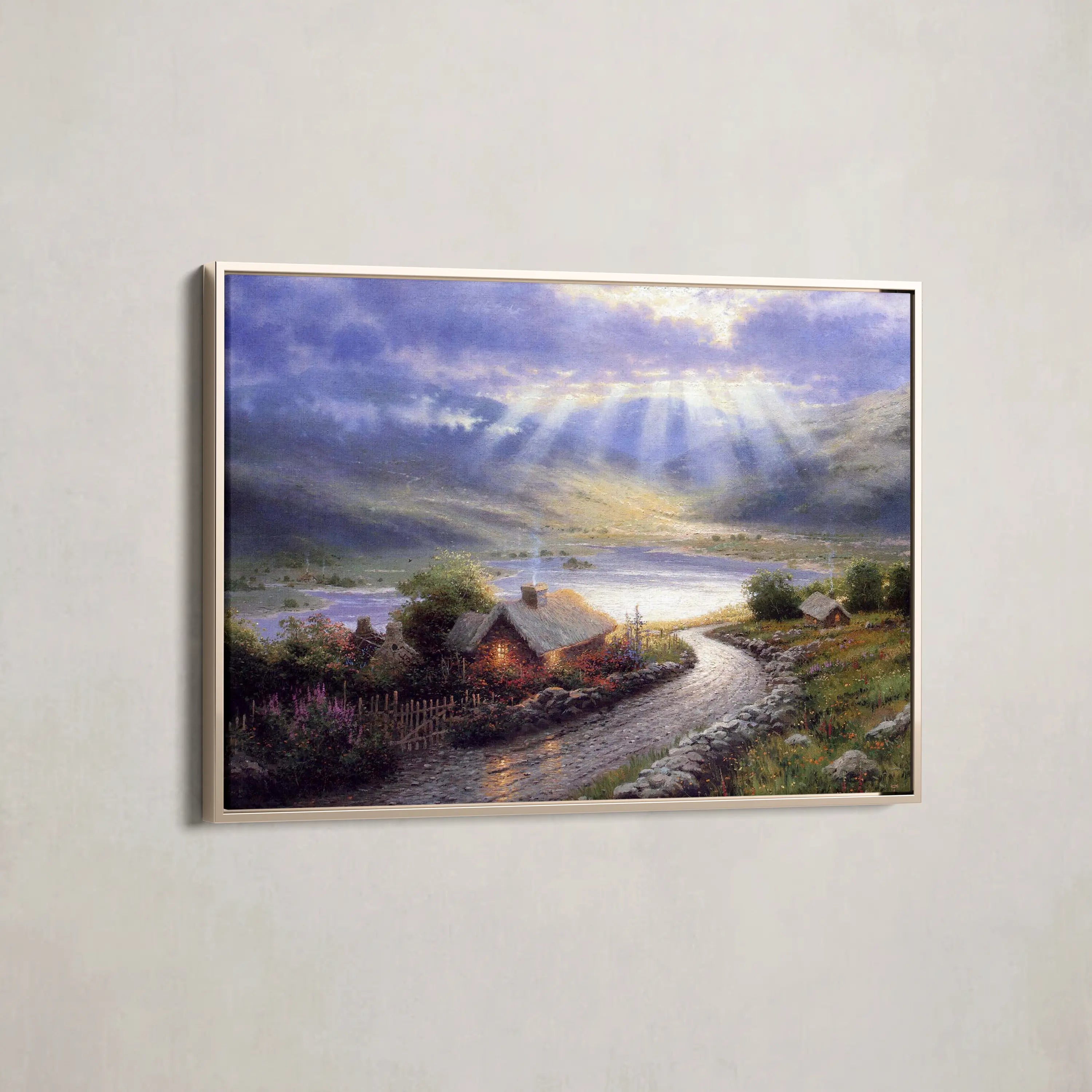 Landscape Canvas Wall Art WAD066-L 90 x 60 cm / Stretched on hidden frame