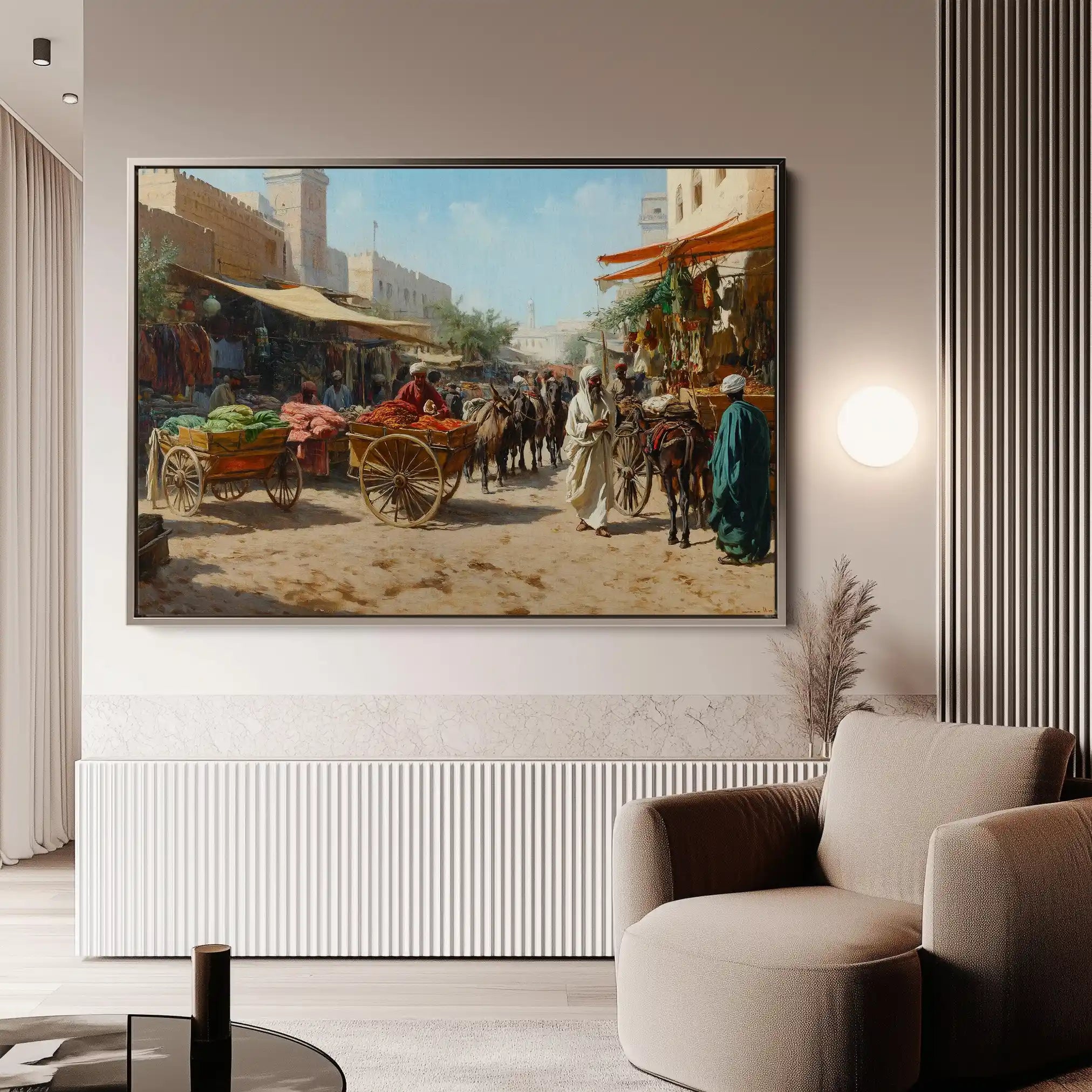 Orientalist 066 Canvas Art 90 x 60 cm / Stretched on hidden frame