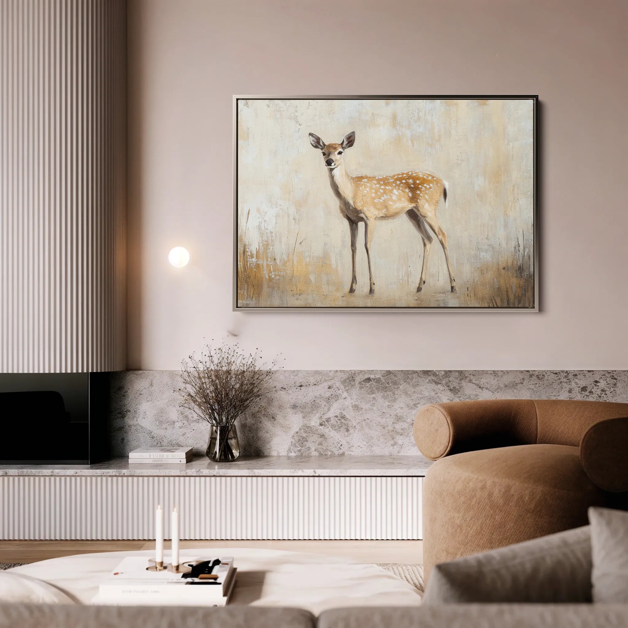 Animals Canvas Wall Art WAD067-AN 90 x 60 cm / Stretched on hidden frame
