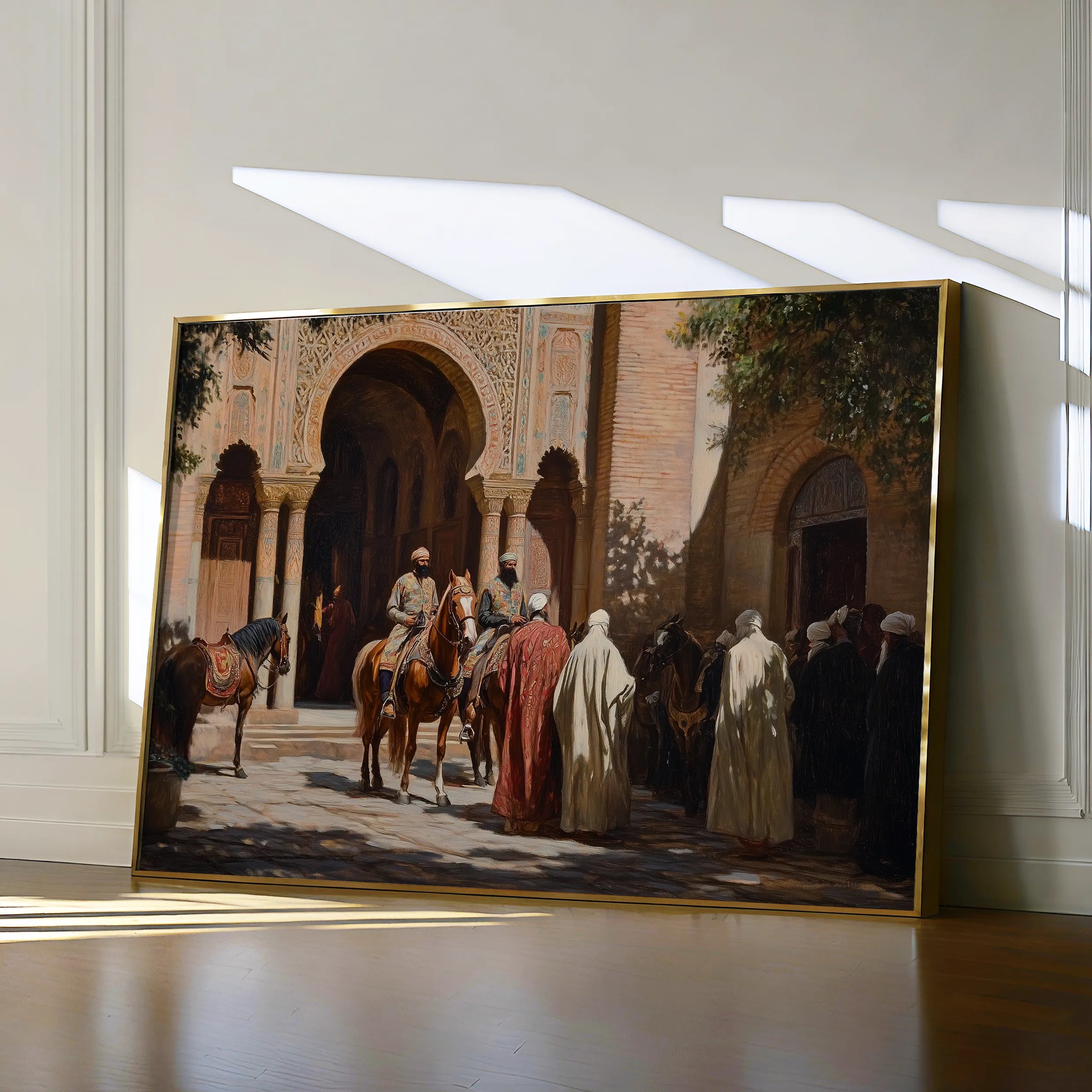 Orientalist Canvas Wall Art WAD067-OR 90 x 60 cm / Stretched on hidden frame